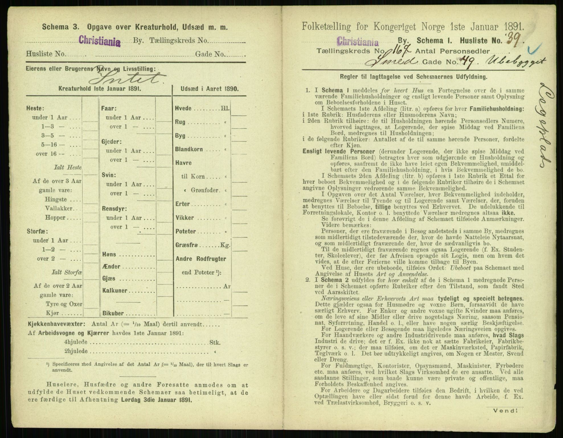 RA, 1891 census for 0301 Kristiania, 1891, p. 97283