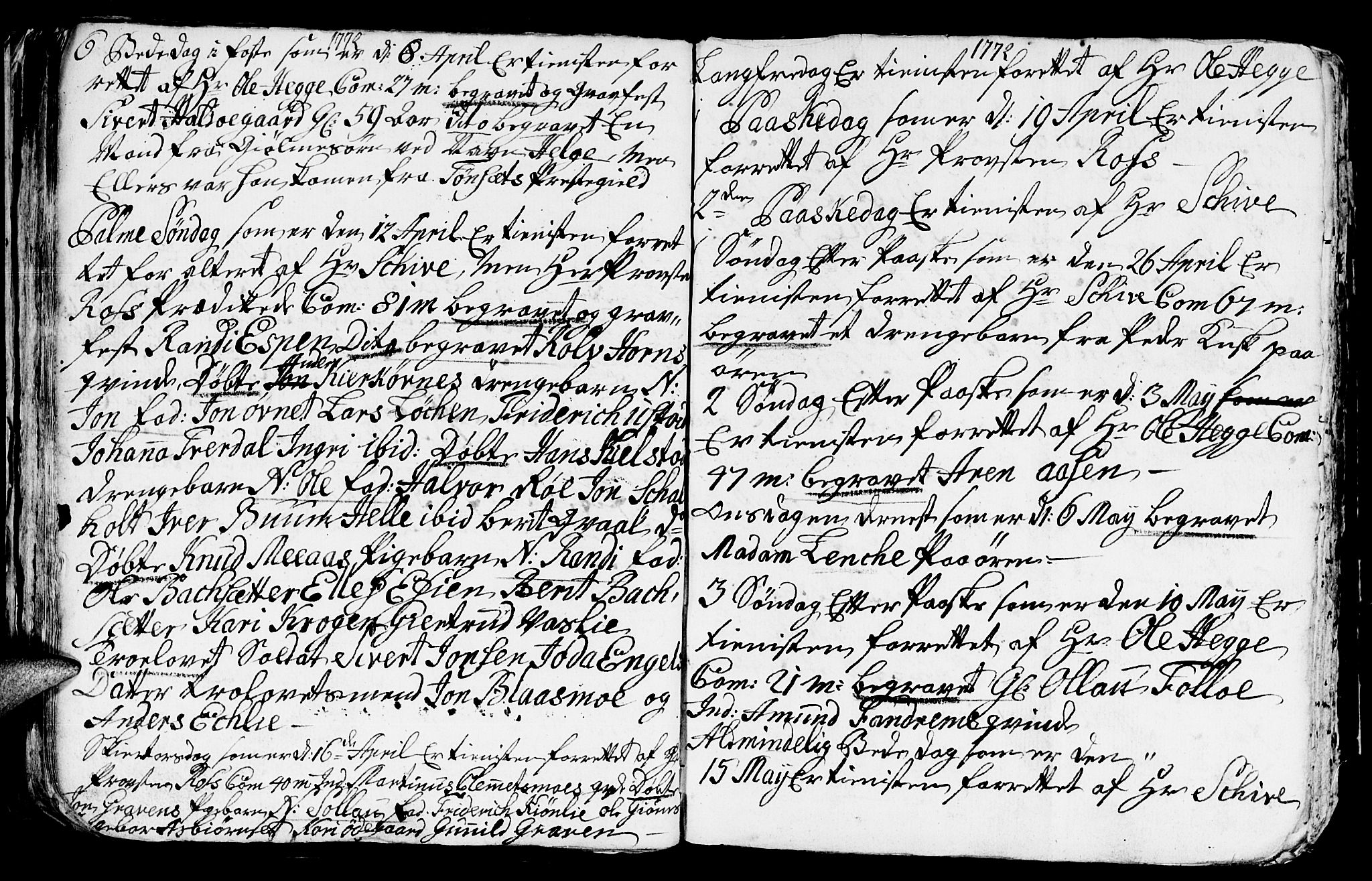 Ministerialprotokoller, klokkerbøker og fødselsregistre - Sør-Trøndelag, AV/SAT-A-1456/668/L0814: Parish register (copy) no. 668C03, 1766-1789