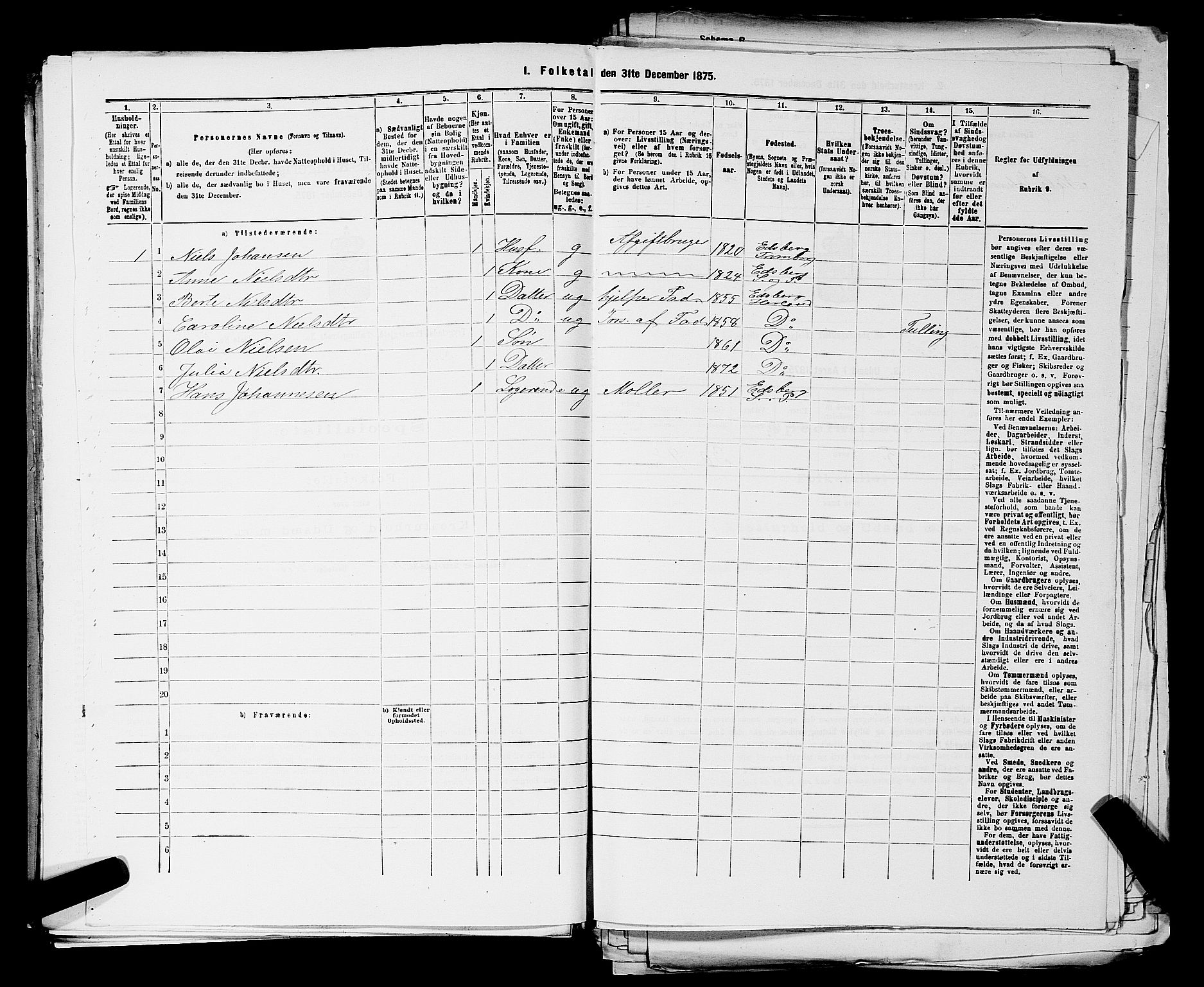 RA, 1875 census for 0122P Trøgstad, 1875, p. 956