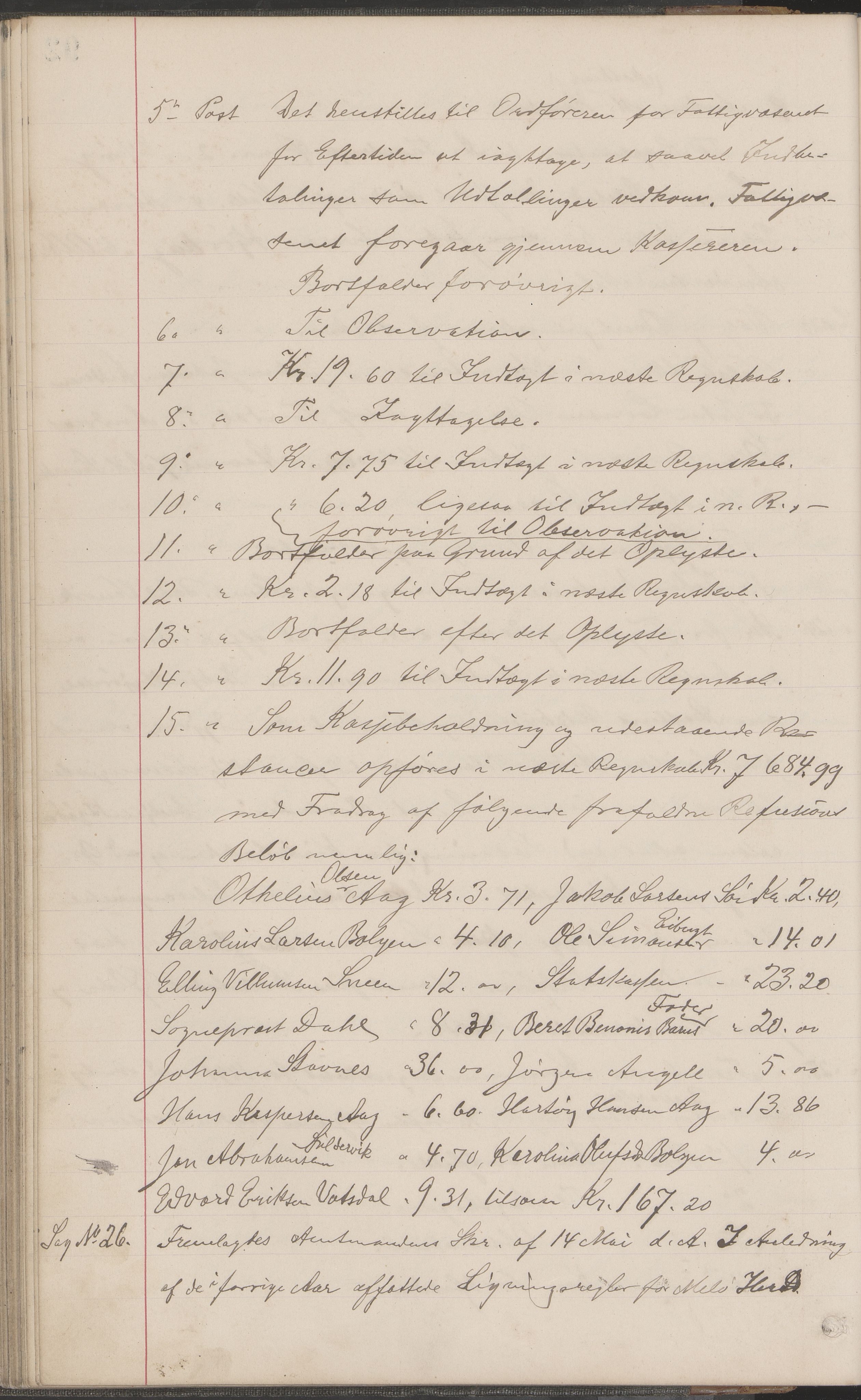 Meløy kommune. Formannskapet, AIN/K-18370.150/100/L0001: Forhandlingsprotokoll, 1884-1895