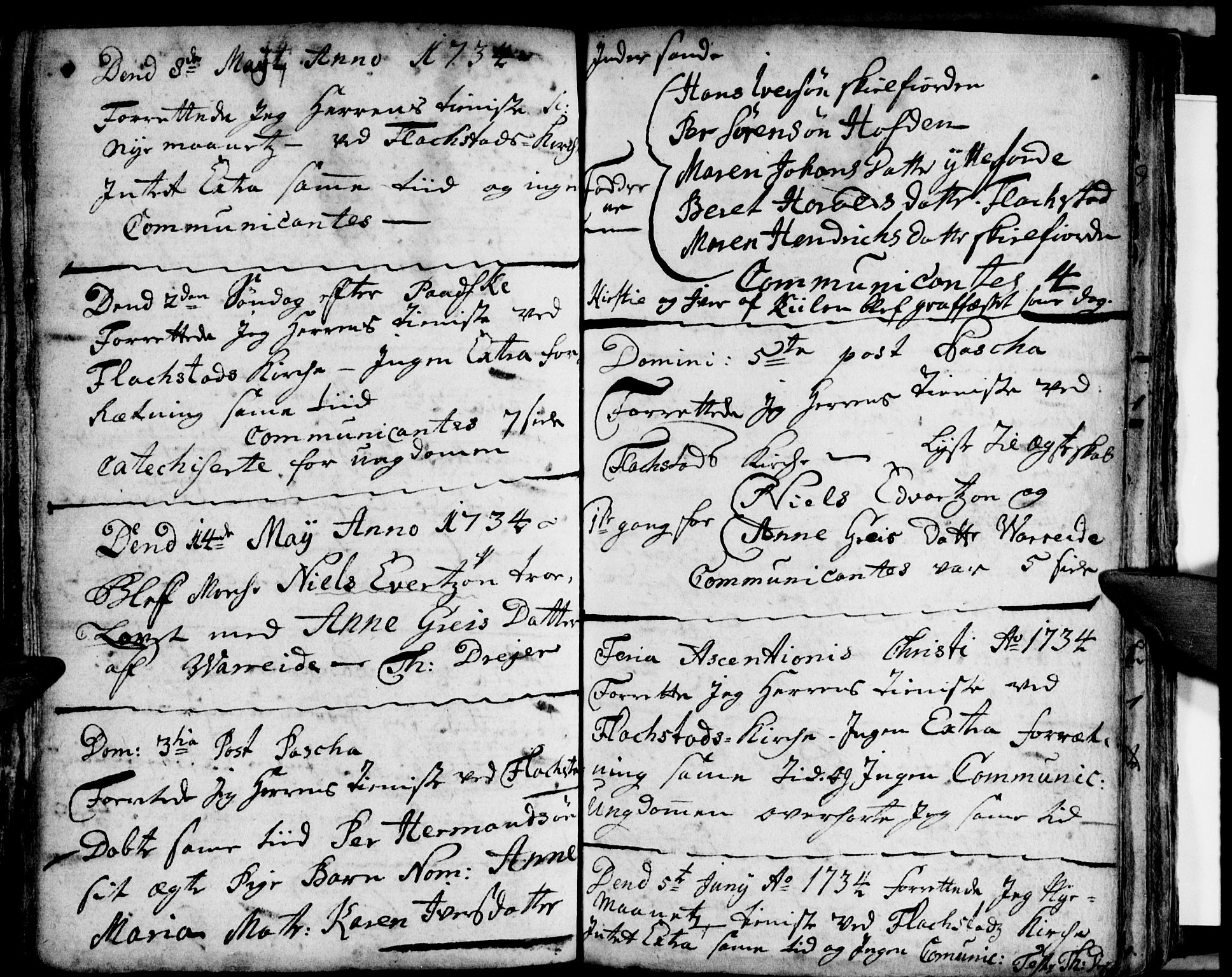 Ministerialprotokoller, klokkerbøker og fødselsregistre - Nordland, AV/SAT-A-1459/881/L1162: Curate's parish register no. 881B01, 1704-1748