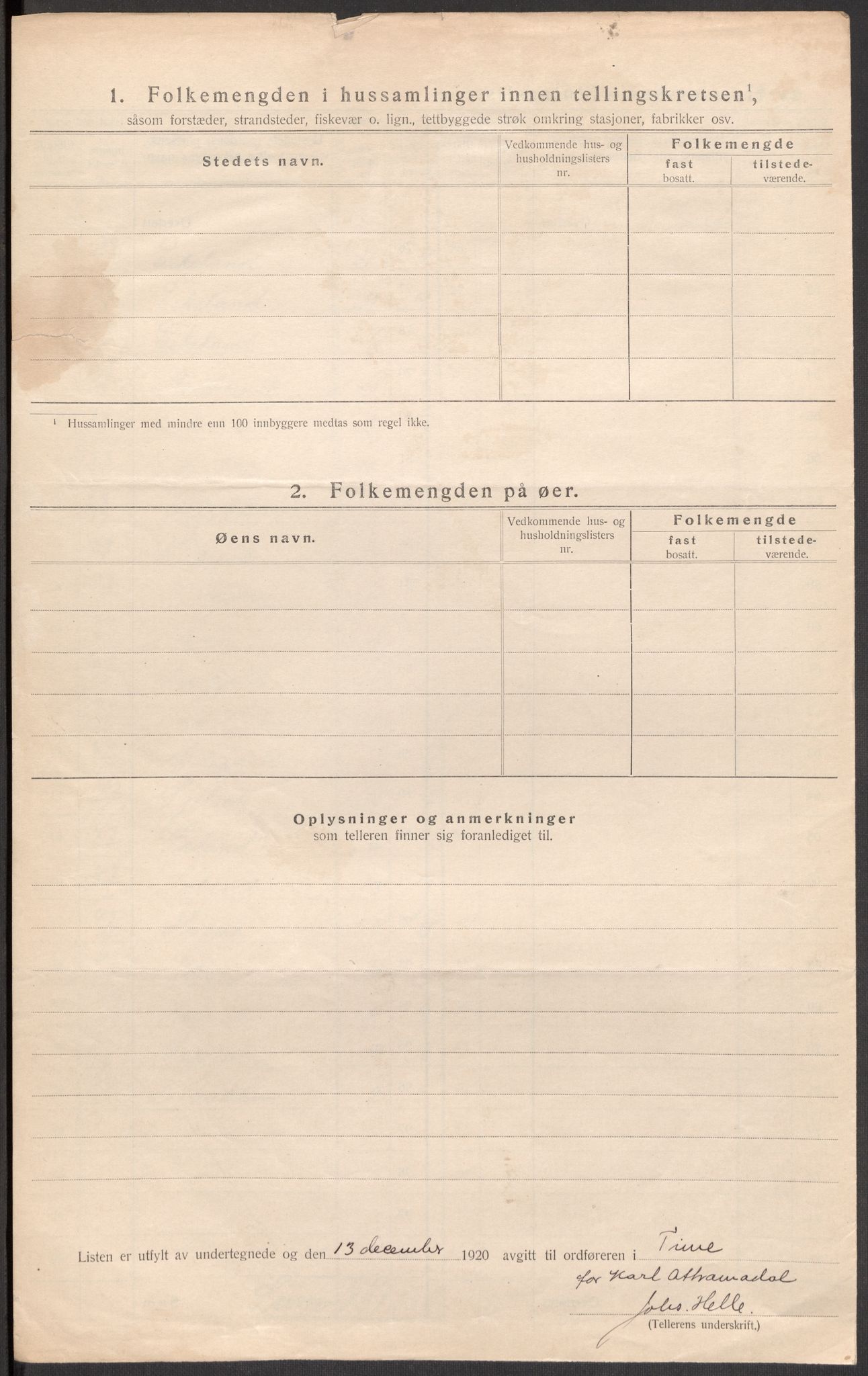 SAST, 1920 census for Time, 1920, p. 29