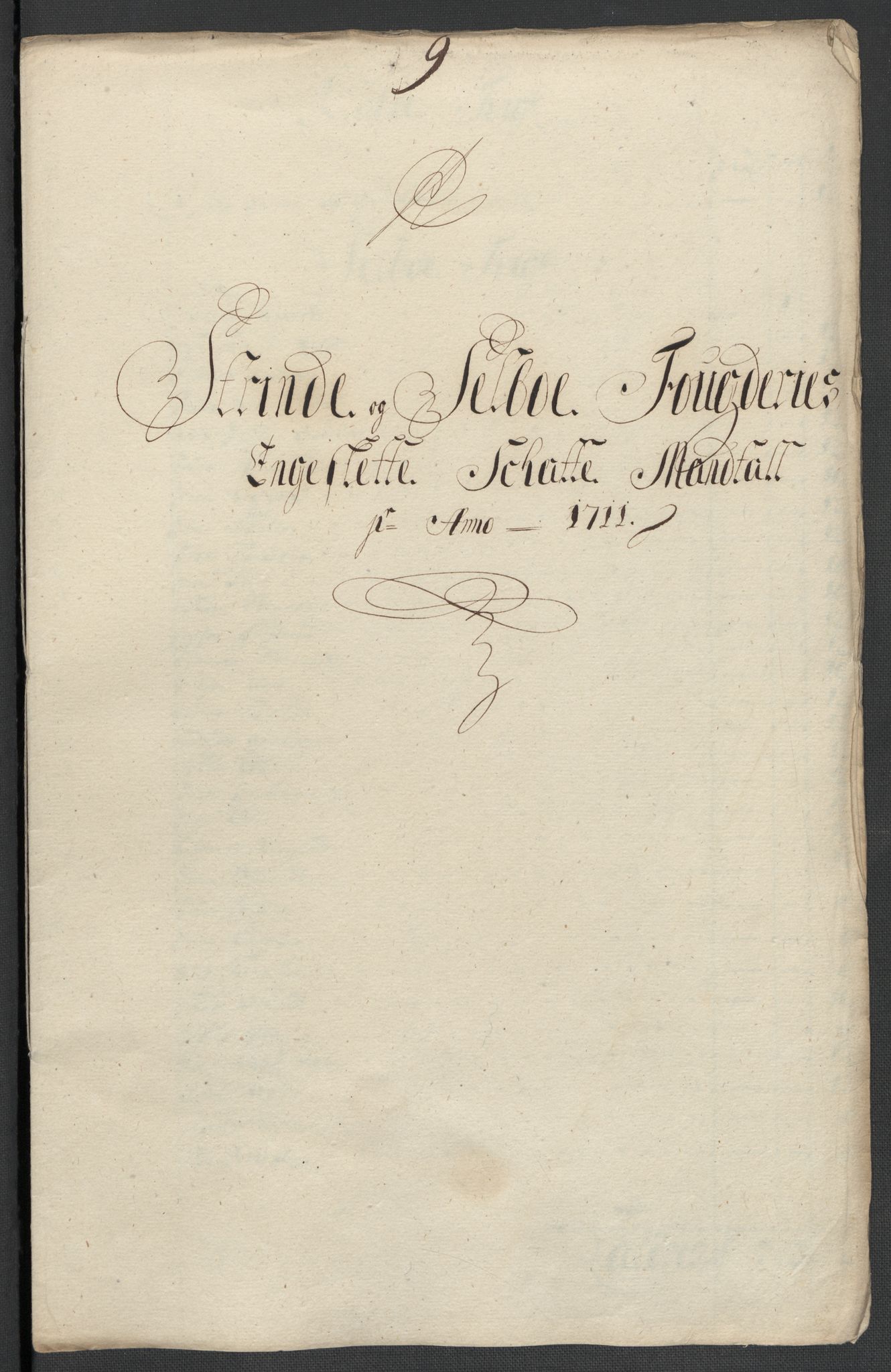 Rentekammeret inntil 1814, Reviderte regnskaper, Fogderegnskap, AV/RA-EA-4092/R61/L4112: Fogderegnskap Strinda og Selbu, 1711, p. 103