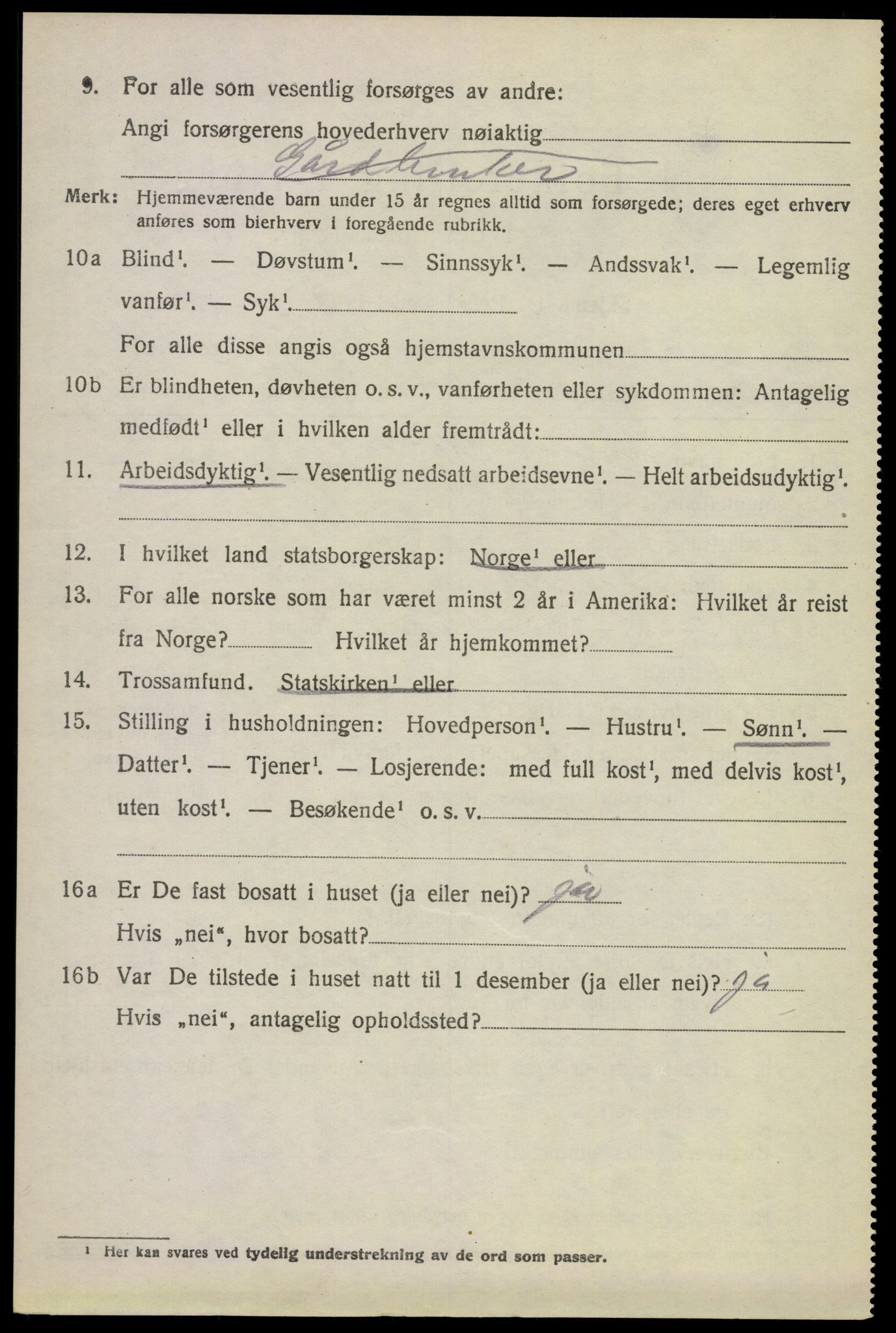 SAKO, 1920 census for Sauherad, 1920, p. 6144