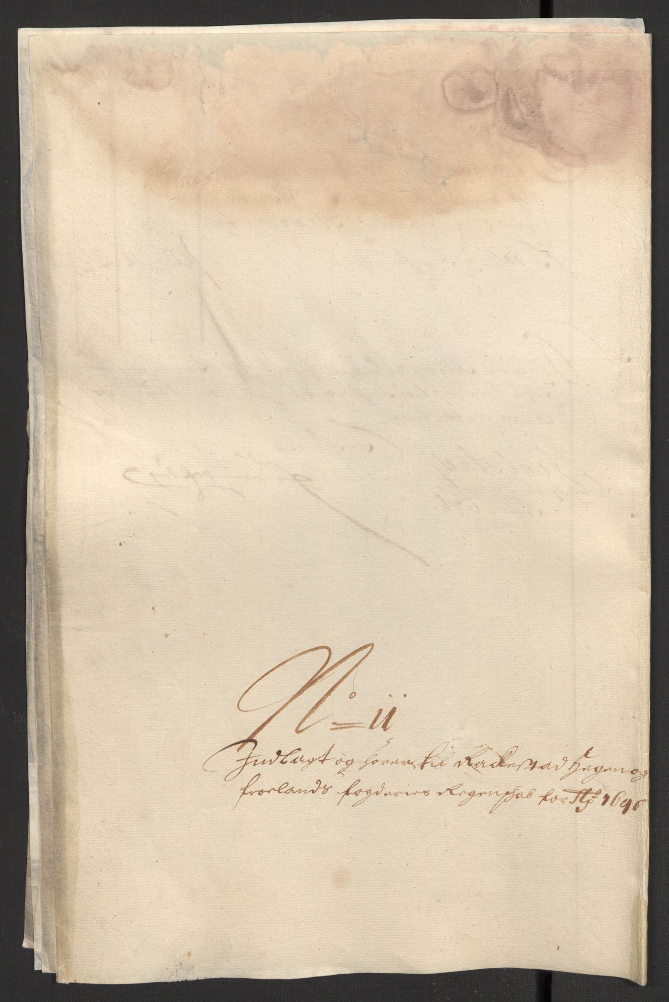 Rentekammeret inntil 1814, Reviderte regnskaper, Fogderegnskap, AV/RA-EA-4092/R07/L0286: Fogderegnskap Rakkestad, Heggen og Frøland, 1696, p. 249