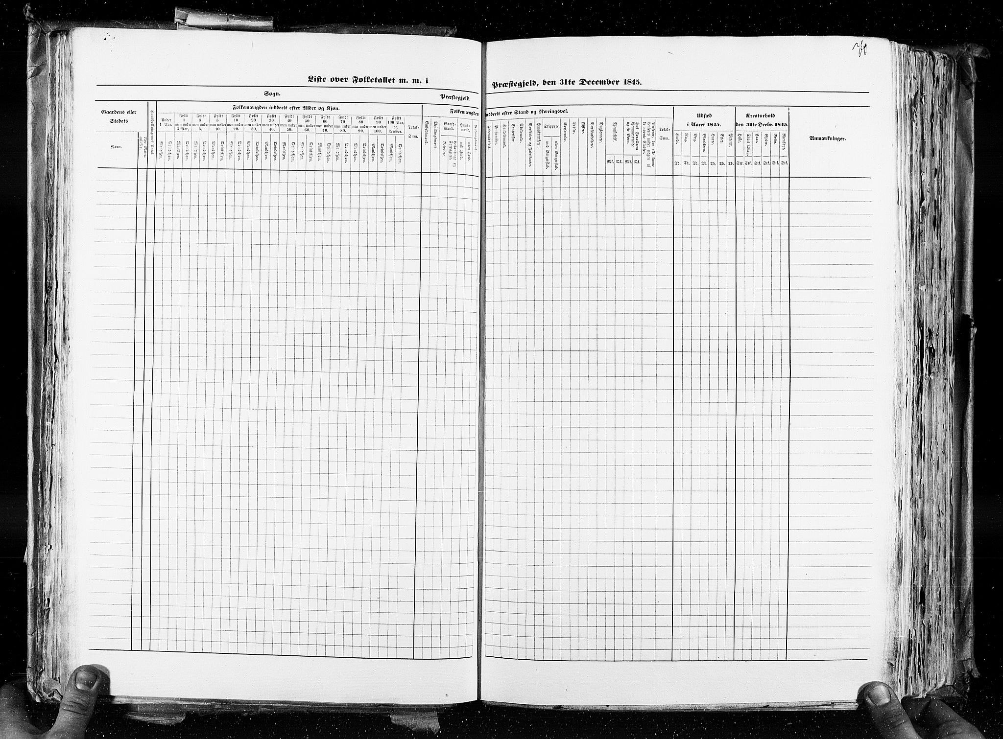 RA, Census 1845, vol. 4: Buskerud amt og Jarlsberg og Larvik amt, 1845, p. 70