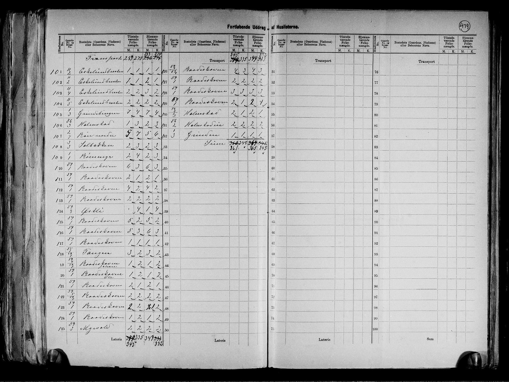 RA, 1891 census for 0136 Rygge, 1891, p. 7