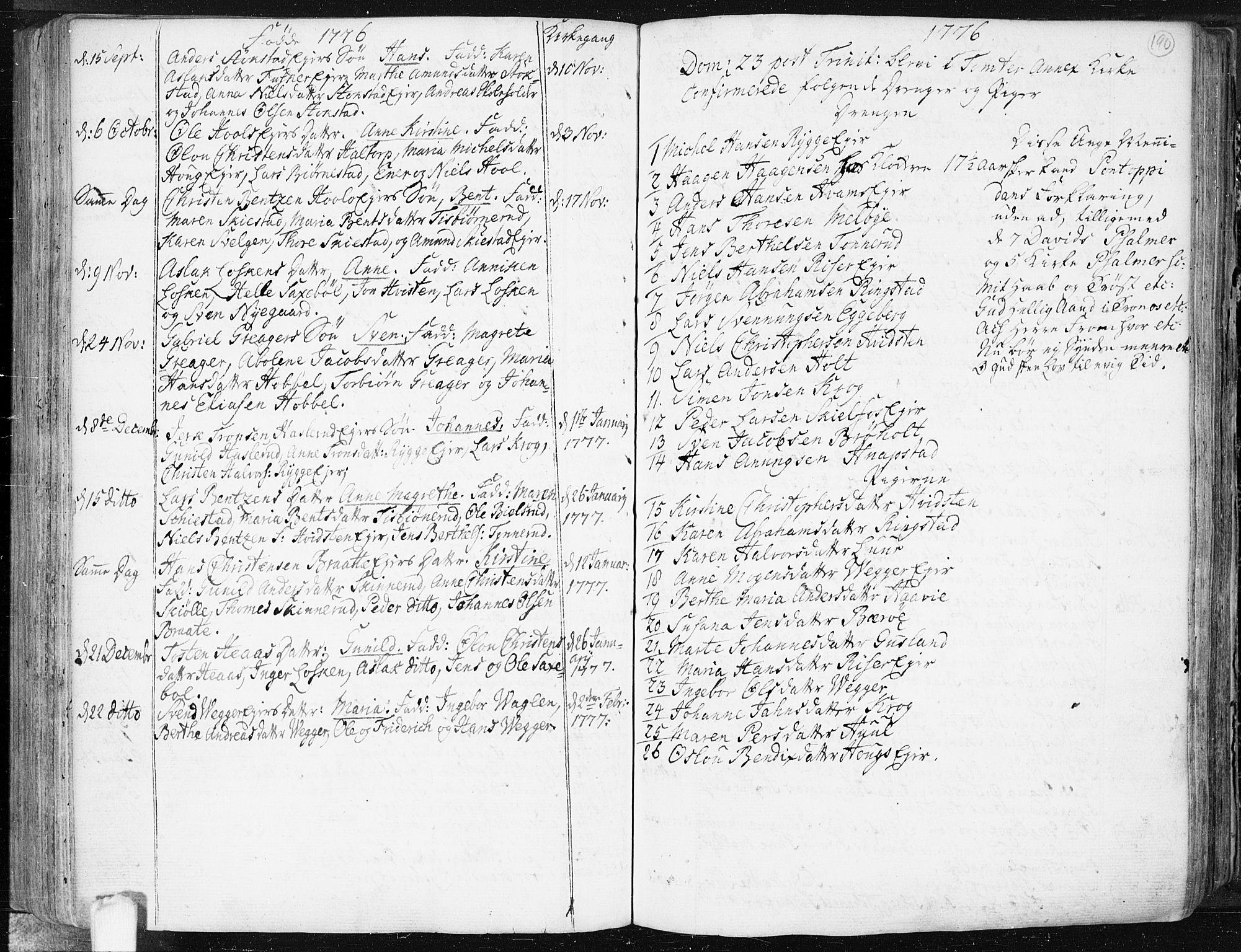 Hobøl prestekontor Kirkebøker, AV/SAO-A-2002/F/Fa/L0001: Parish register (official) no. I 1, 1733-1814, p. 190