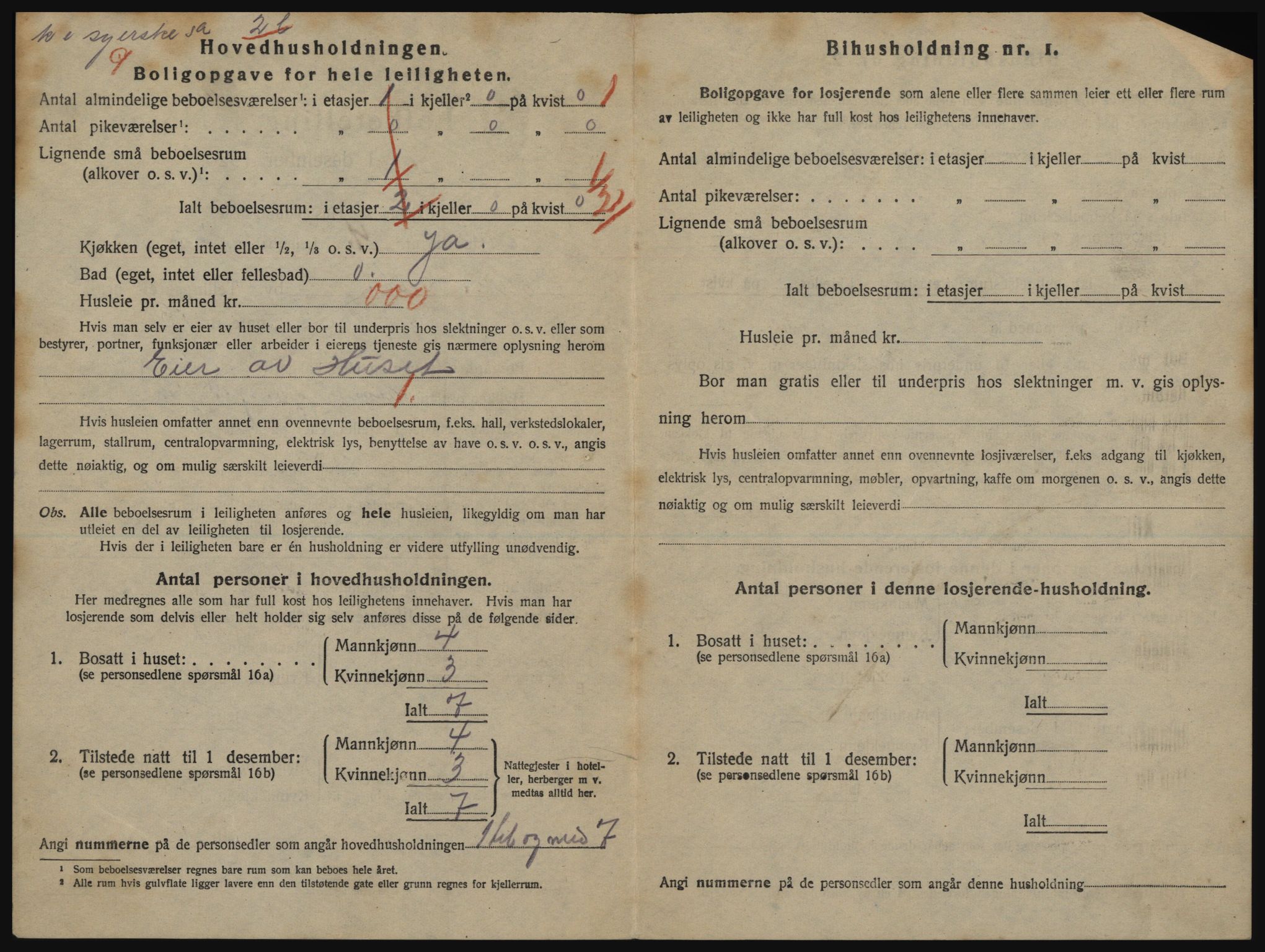 SATØ, 1920 census for Harstad, 1920, p. 2024