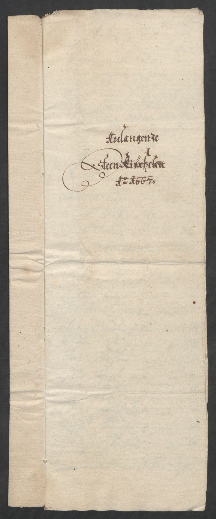 Rentekammeret inntil 1814, Reviderte regnskaper, Stiftamtstueregnskaper, Landkommissariatet på Akershus og Akershus stiftamt, AV/RA-EA-5869/R/Rb/L0044: Akershus stiftamt, 1667