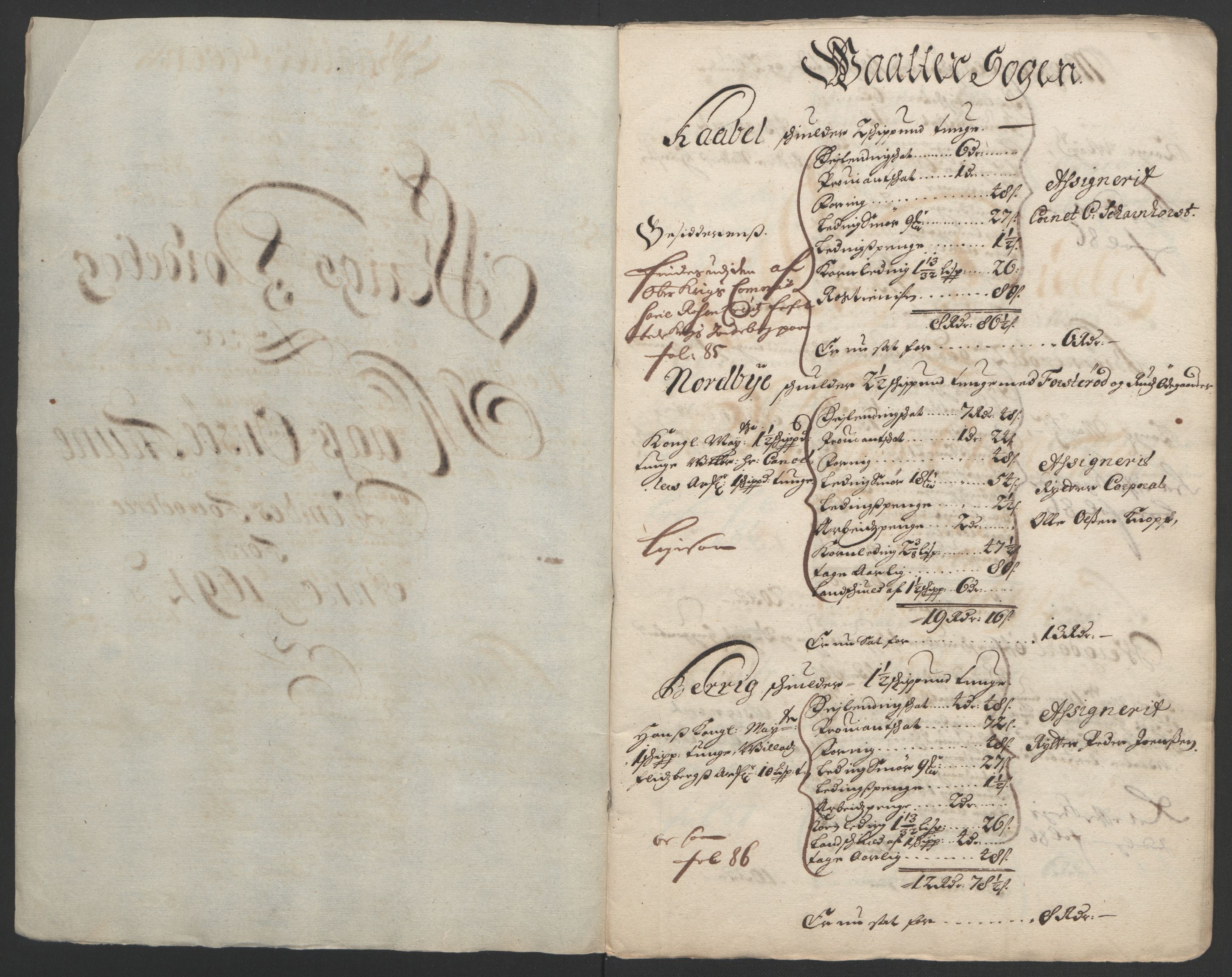 Rentekammeret inntil 1814, Reviderte regnskaper, Fogderegnskap, AV/RA-EA-4092/R03/L0121: Fogderegnskap Onsøy, Tune, Veme og Åbygge fogderi, 1694, p. 270