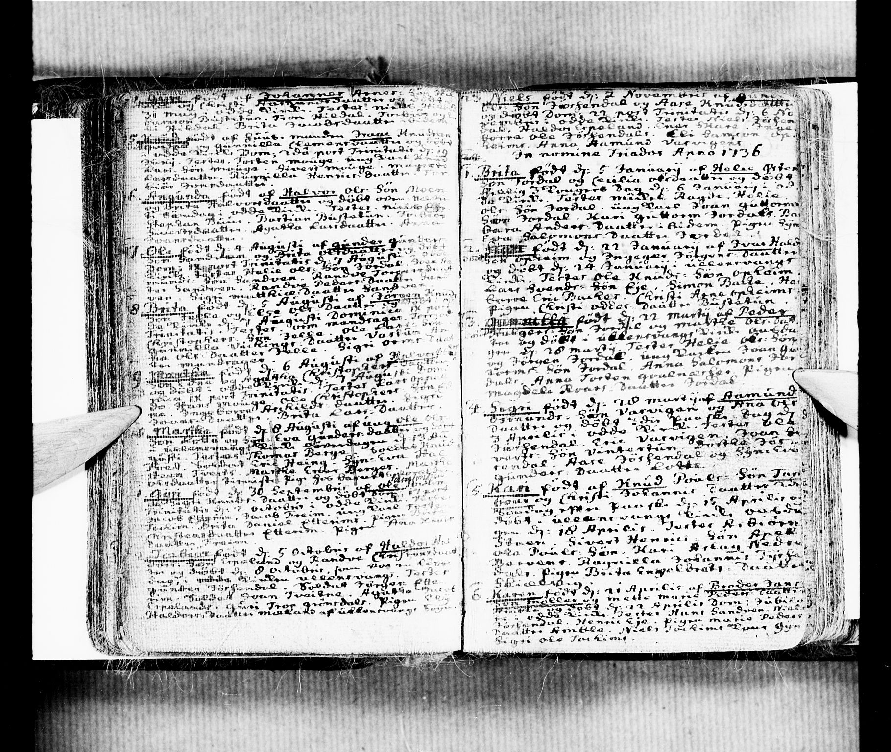 Ullensvang sokneprestembete, SAB/A-78701/H/Haa: Parish register (official) no. A 4 /3, 1734-1758