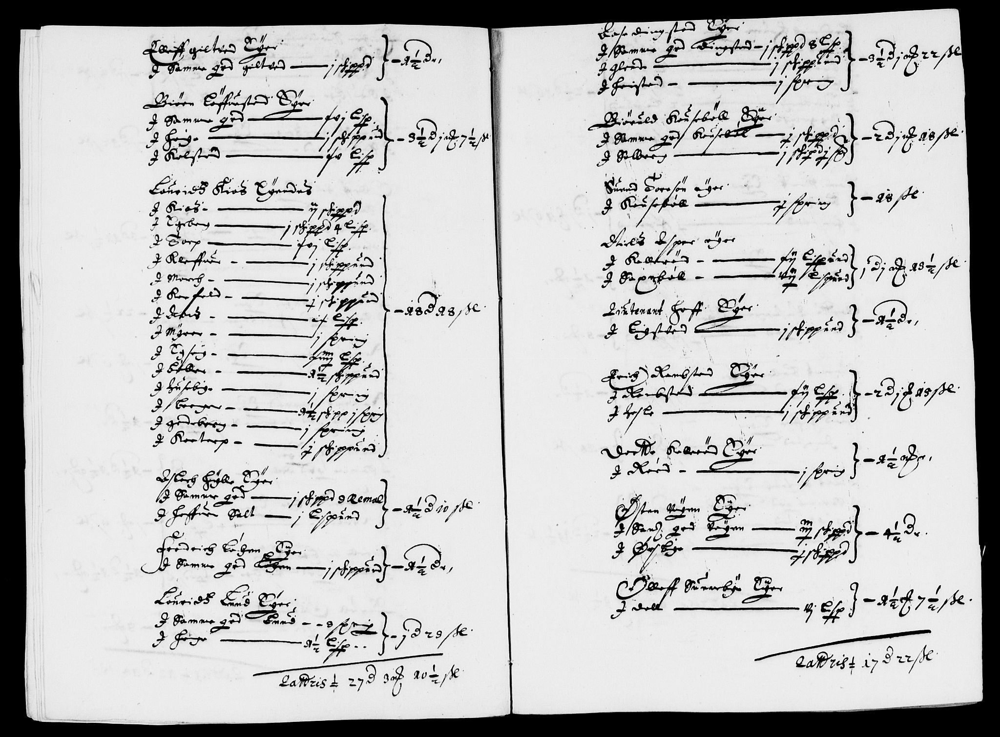 Rentekammeret inntil 1814, Reviderte regnskaper, Lensregnskaper, RA/EA-5023/R/Rb/Rbc/L0009: Tune, Åbygge og Veme len, 1657-1661