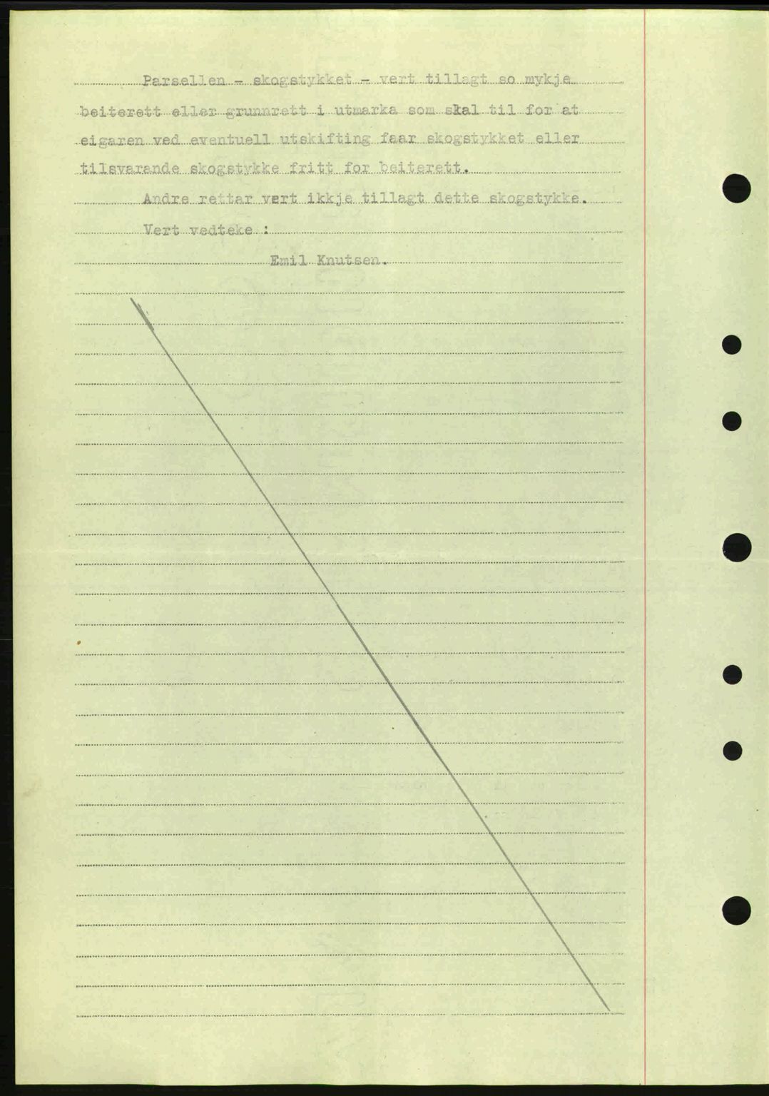 Sunnhordland sorenskrivar, AV/SAB-A-2401: Mortgage book no. A77, 1945-1945, Diary no: : 919/1945