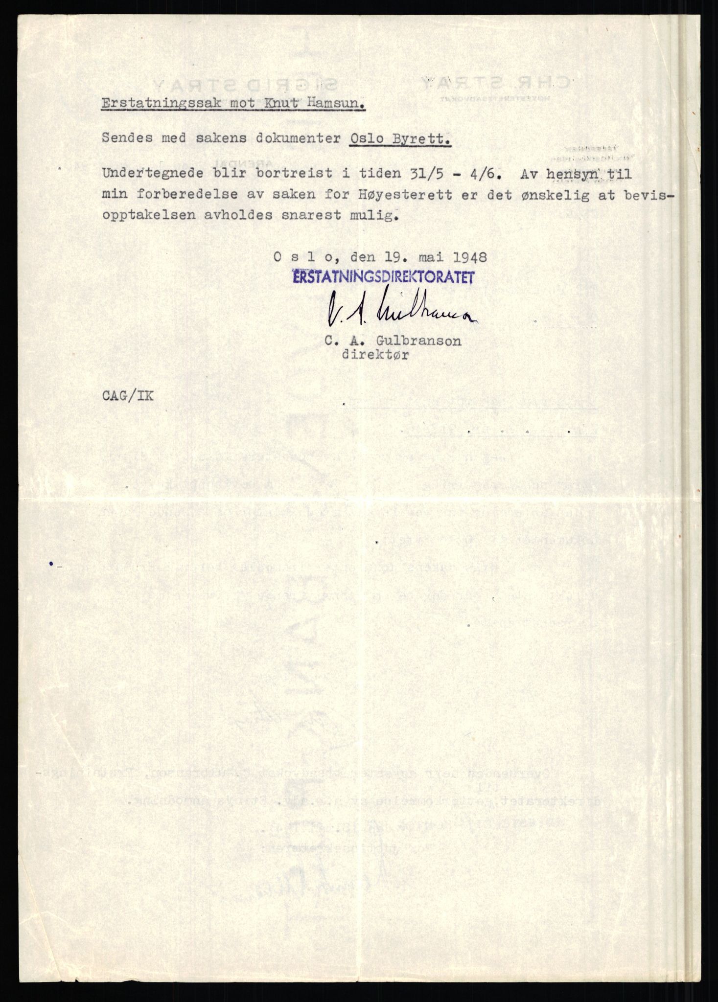 Landssvikarkivet, Arendal politikammer, AV/RA-S-3138-25/D/Dc, 1945-1951, p. 591