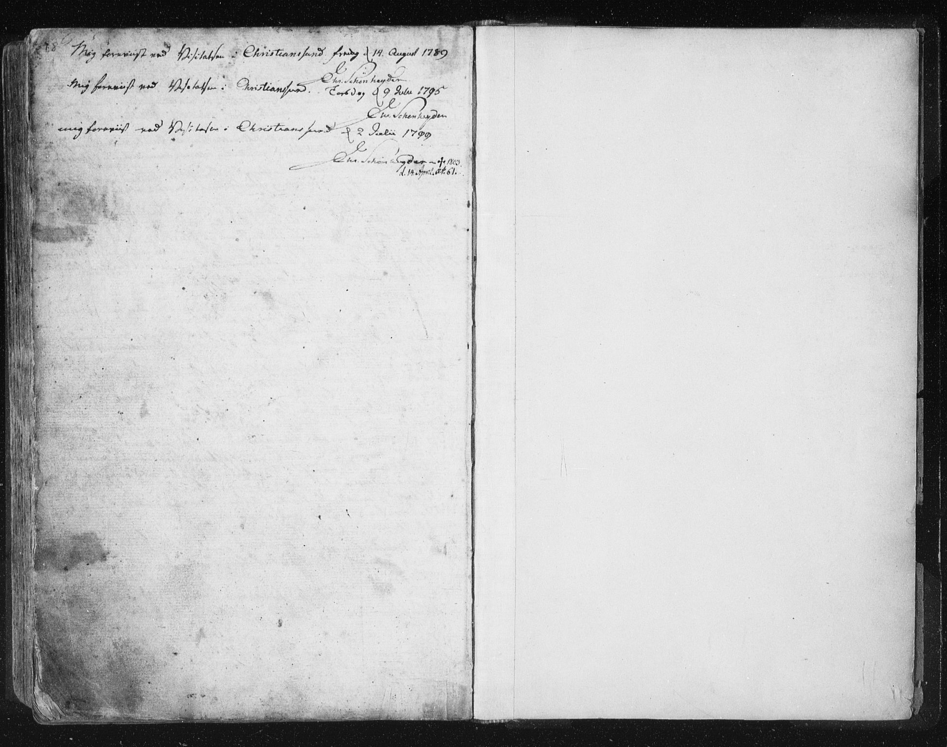 Ministerialprotokoller, klokkerbøker og fødselsregistre - Møre og Romsdal, AV/SAT-A-1454/572/L0841: Parish register (official) no. 572A04, 1784-1819, p. 378