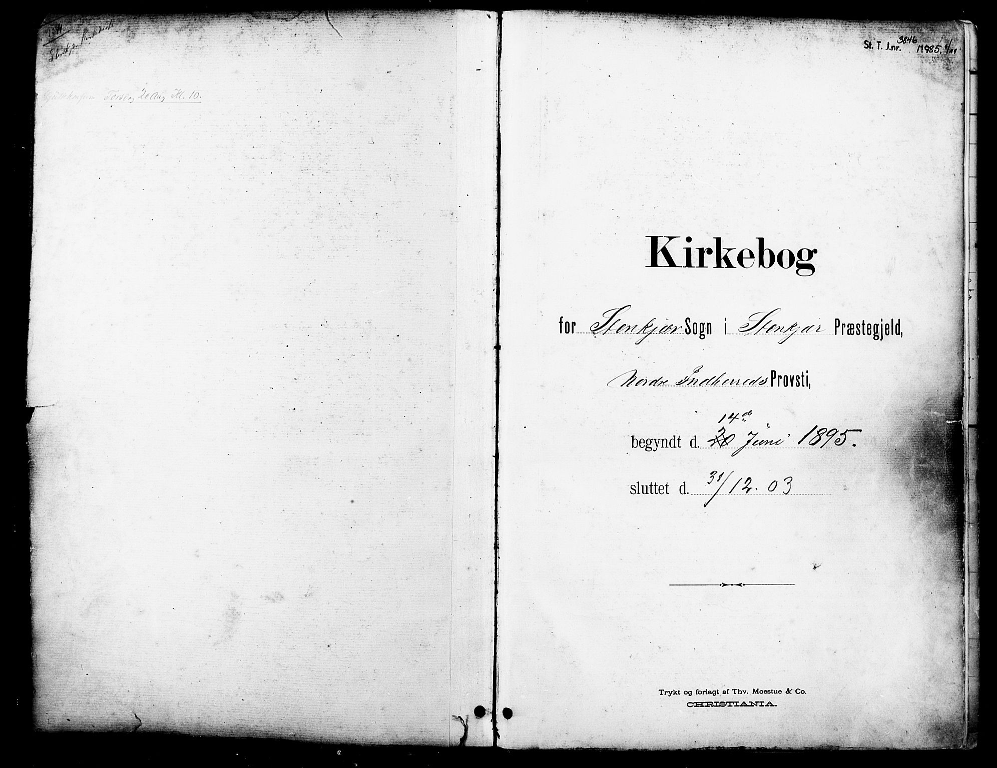 Ministerialprotokoller, klokkerbøker og fødselsregistre - Nord-Trøndelag, SAT/A-1458/739/L0372: Parish register (official) no. 739A04, 1895-1903