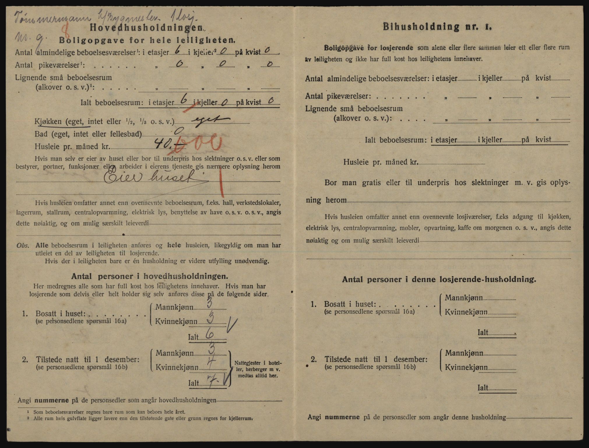 SATØ, 1920 census for Tromsø, 1920, p. 4352