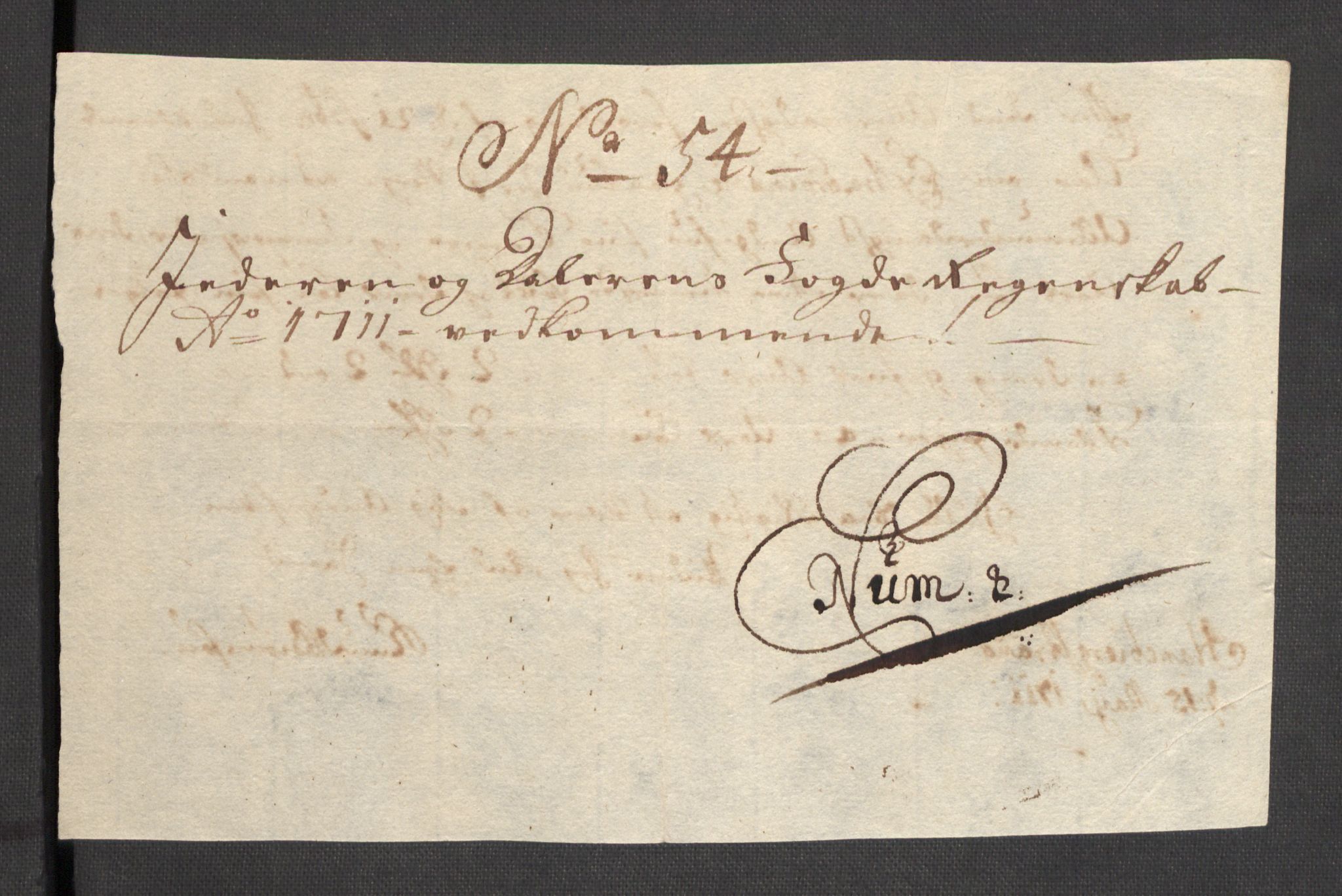 Rentekammeret inntil 1814, Reviderte regnskaper, Fogderegnskap, AV/RA-EA-4092/R46/L2735: Fogderegnskap Jæren og Dalane, 1711, p. 433