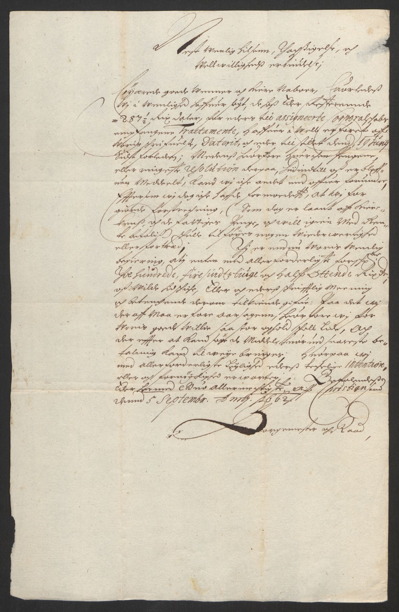 Rentekammeret inntil 1814, Reviderte regnskaper, Byregnskaper, AV/RA-EA-4066/R/Rm/L0258: [M1] Kontribusjonsregnskap, 1664-1700, p. 140