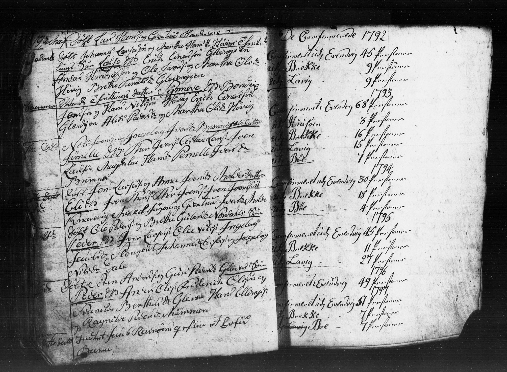 Gulen sokneprestembete, AV/SAB-A-80201/H/Hab: Parish register (copy) no. A 2, 1791-1814