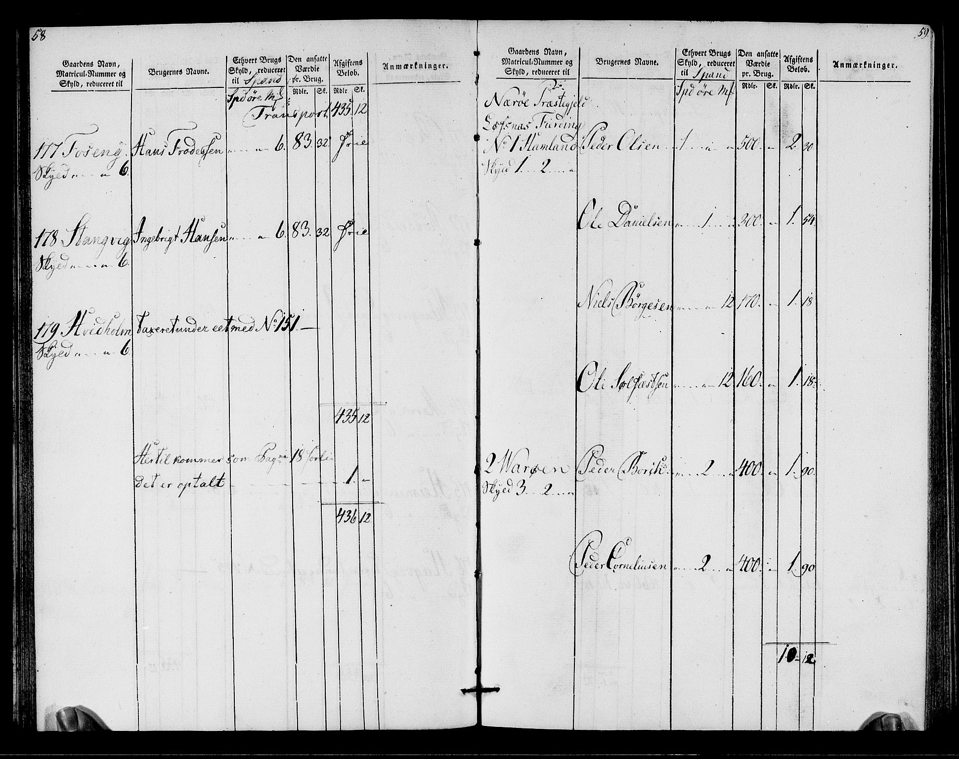 Rentekammeret inntil 1814, Realistisk ordnet avdeling, AV/RA-EA-4070/N/Ne/Nea/L0155: Namdalen fogderi. Oppebørselsregister, 1803-1804, p. 31