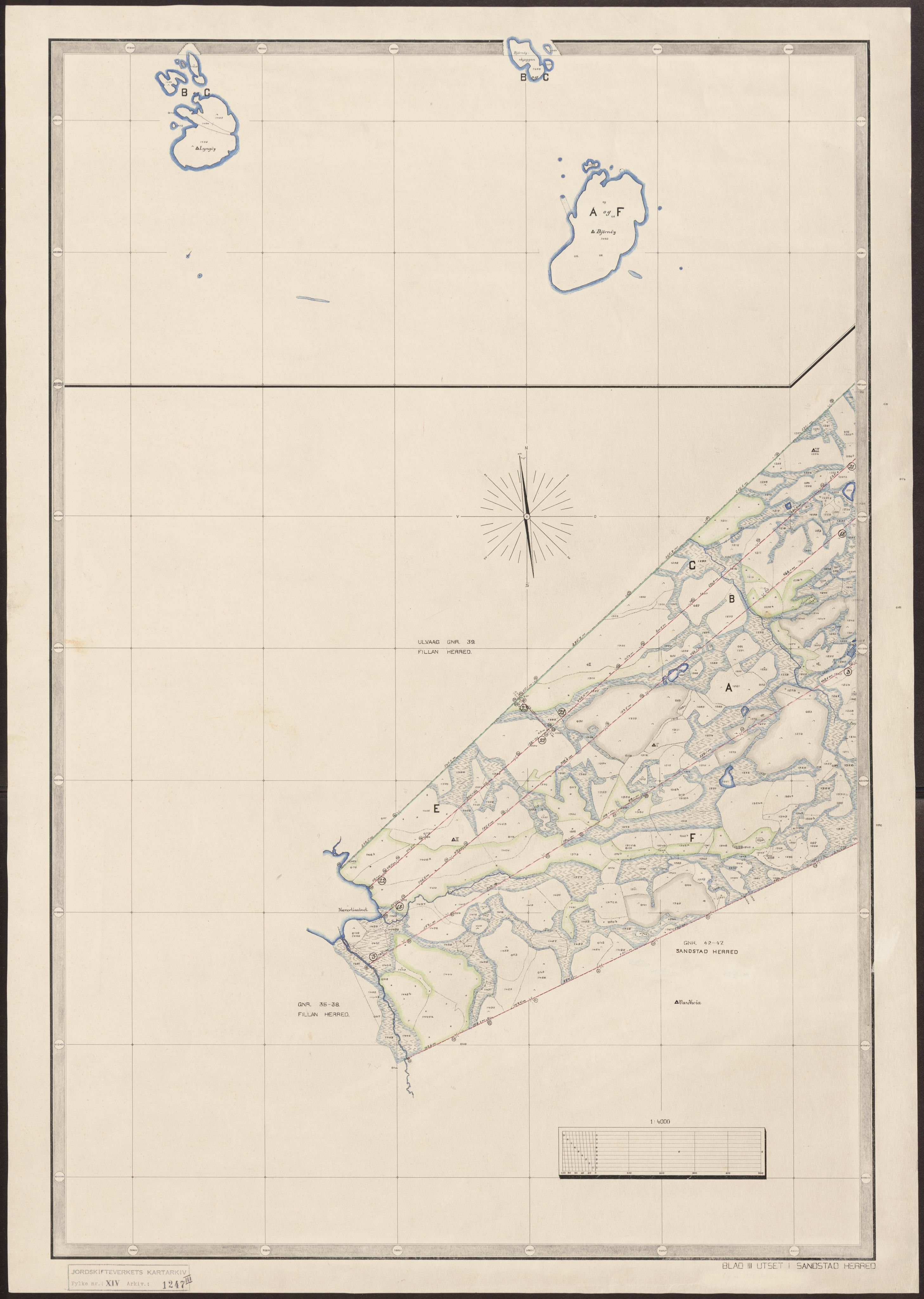 Jordskifteverkets kartarkiv, RA/S-3929/T, 1859-1988, p. 1947