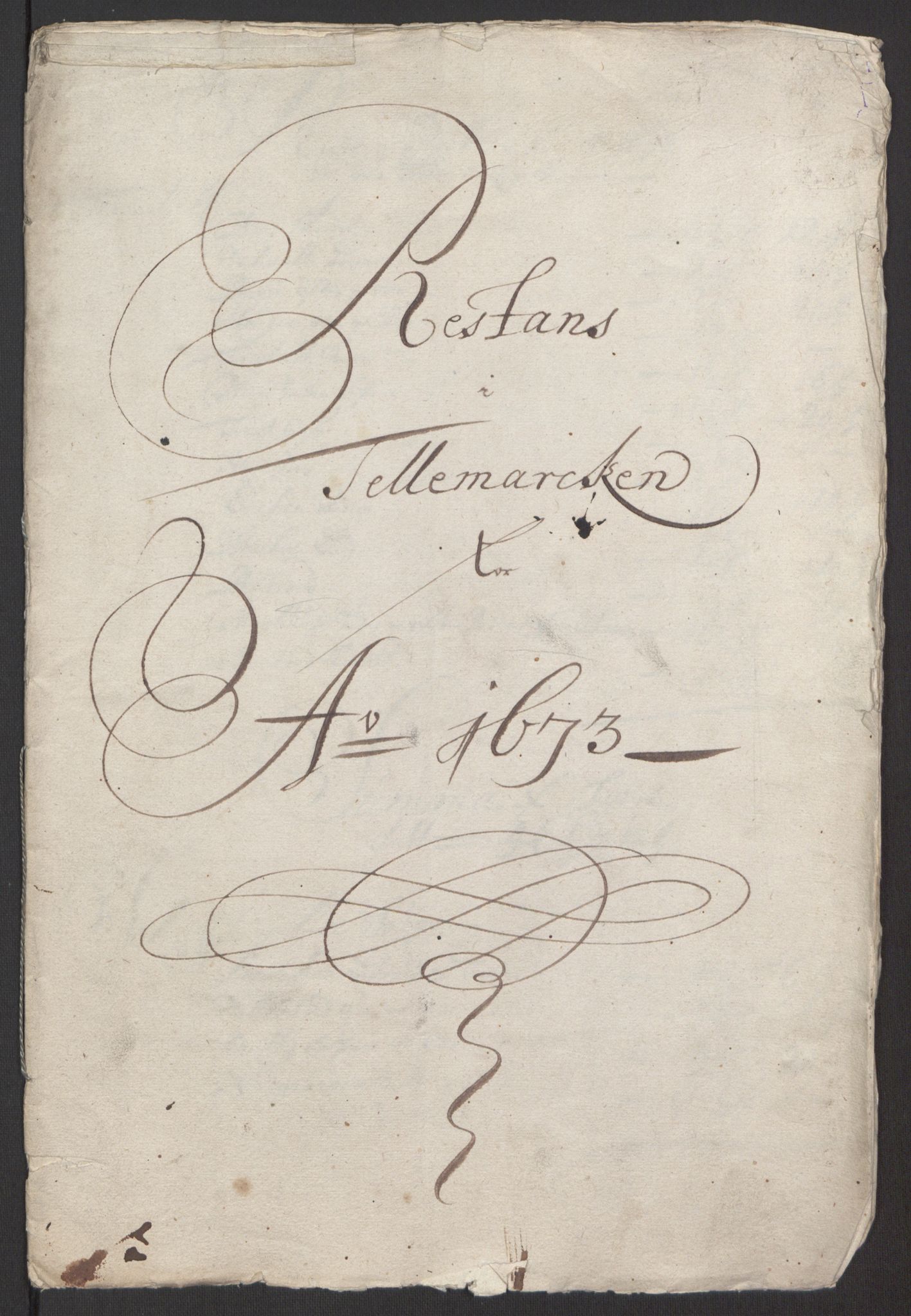 Rentekammeret inntil 1814, Reviderte regnskaper, Fogderegnskap, RA/EA-4092/R35/L2061: Fogderegnskap Øvre og Nedre Telemark, 1673-1674, p. 196