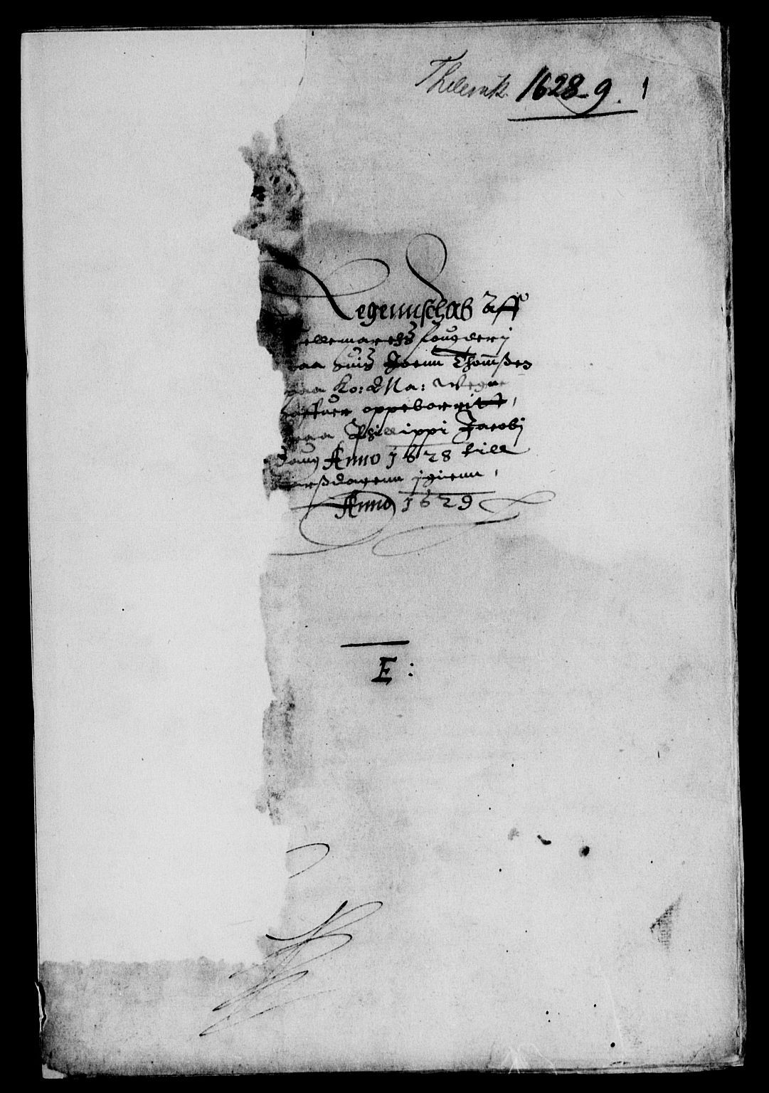 Rentekammeret inntil 1814, Reviderte regnskaper, Lensregnskaper, RA/EA-5023/R/Rb/Rbp/L0012: Bratsberg len, 1627-1629