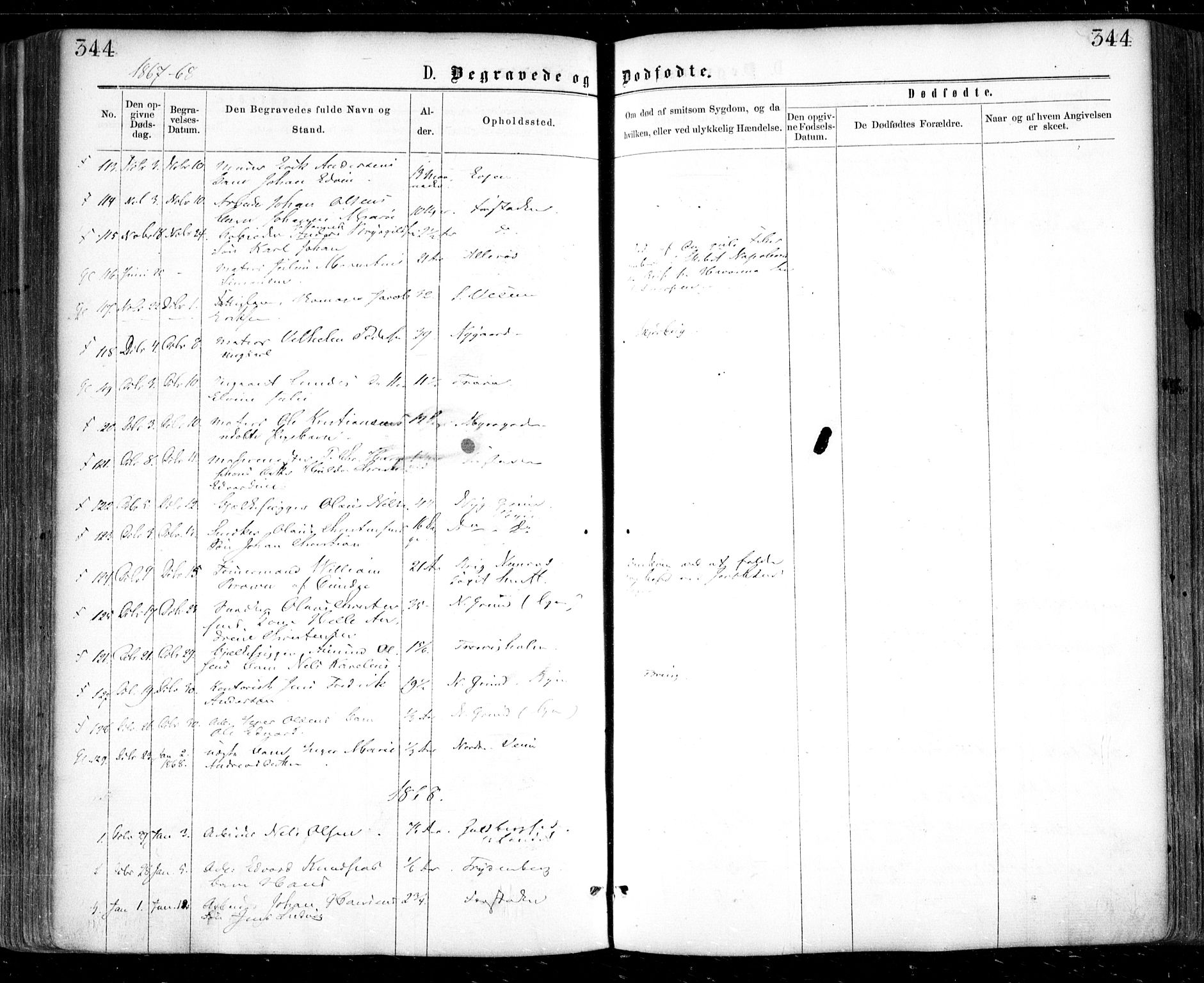 Glemmen prestekontor Kirkebøker, SAO/A-10908/F/Fa/L0008: Parish register (official) no. 8, 1862-1871, p. 344