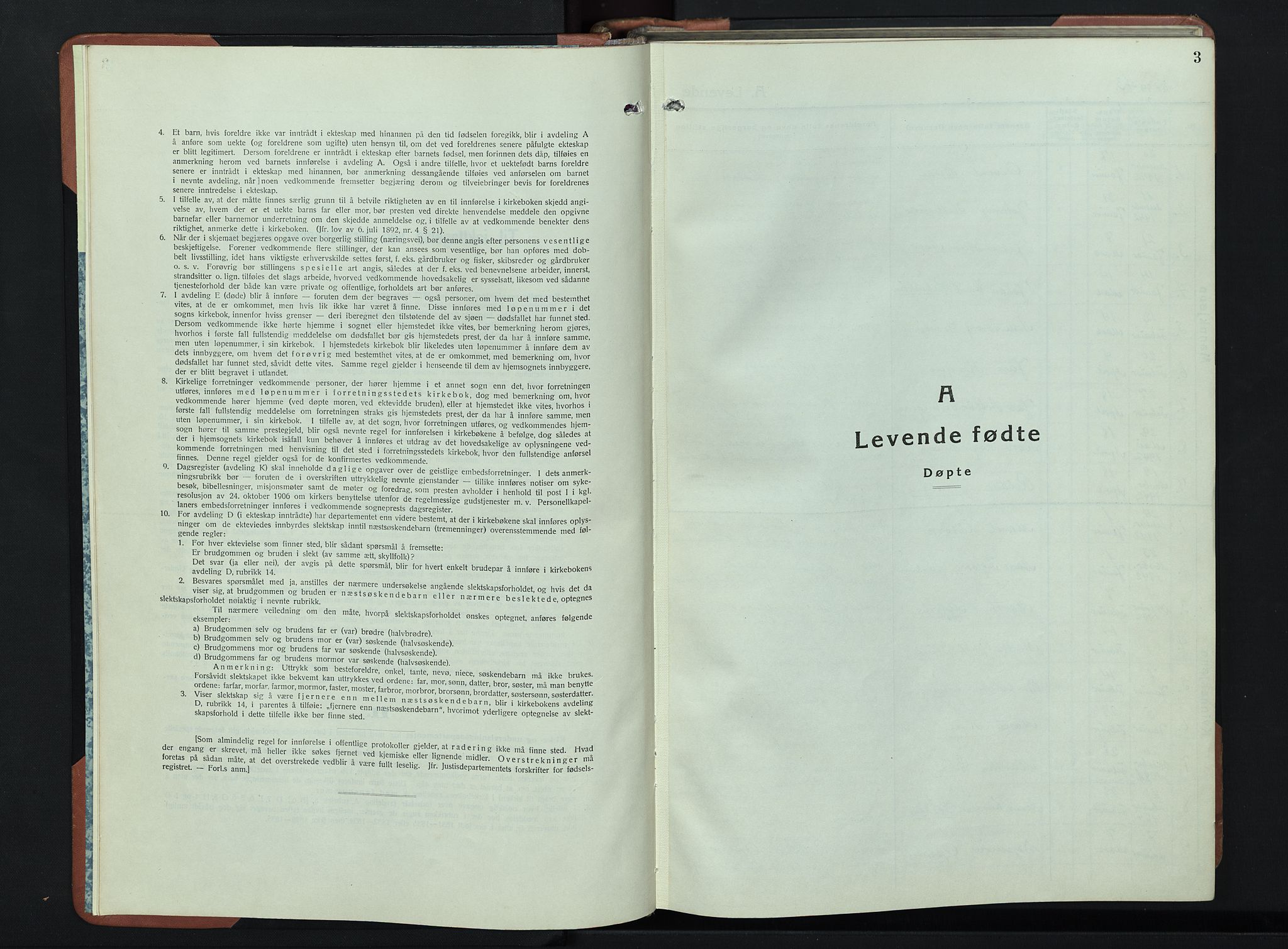 Lunner prestekontor, SAH/PREST-118/H/Ha/Hab/L0004: Parish register (copy) no. 4, 1943-1952, p. 3