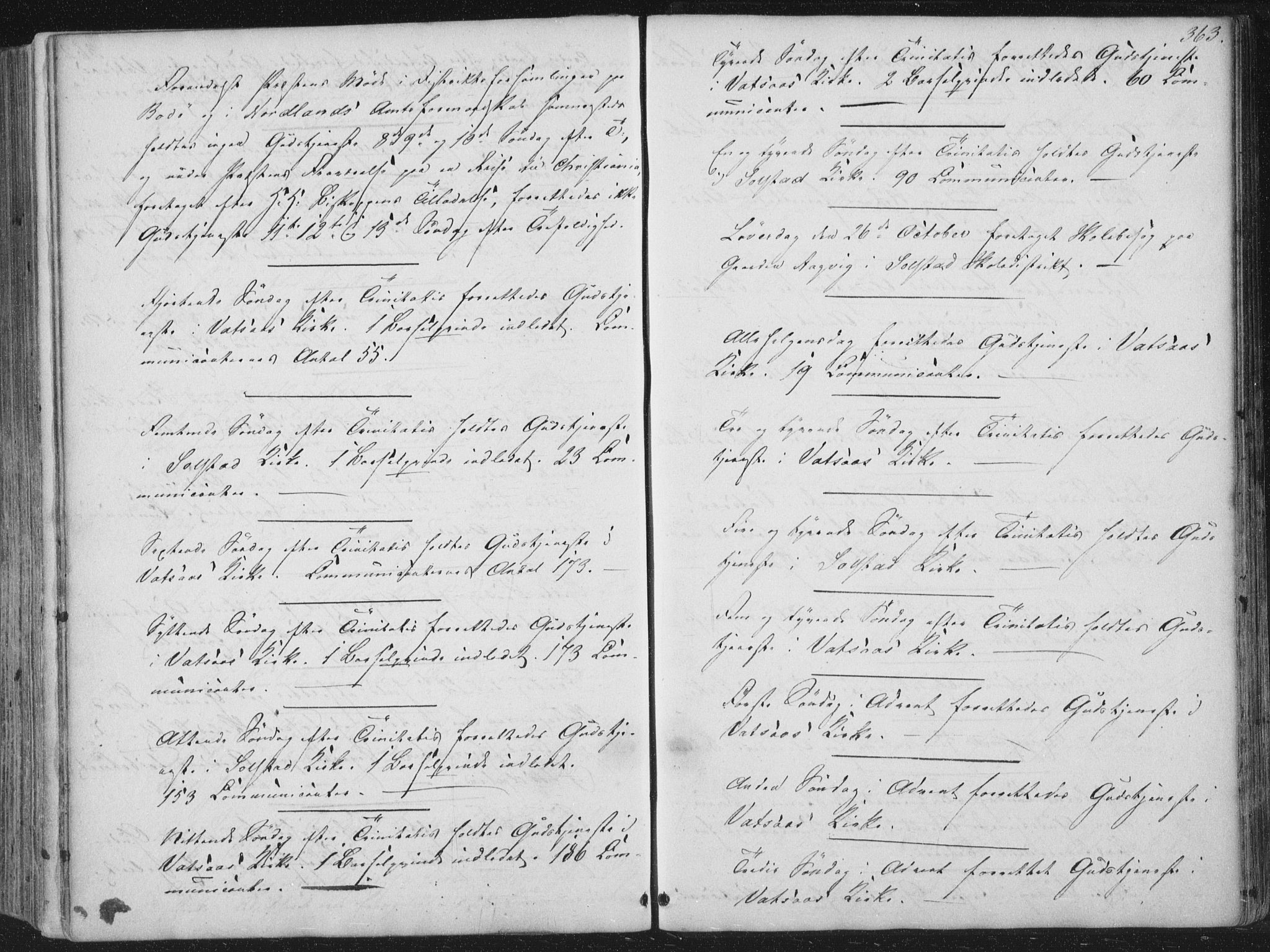 Ministerialprotokoller, klokkerbøker og fødselsregistre - Nordland, AV/SAT-A-1459/810/L0144: Parish register (official) no. 810A07 /1, 1841-1862, p. 363