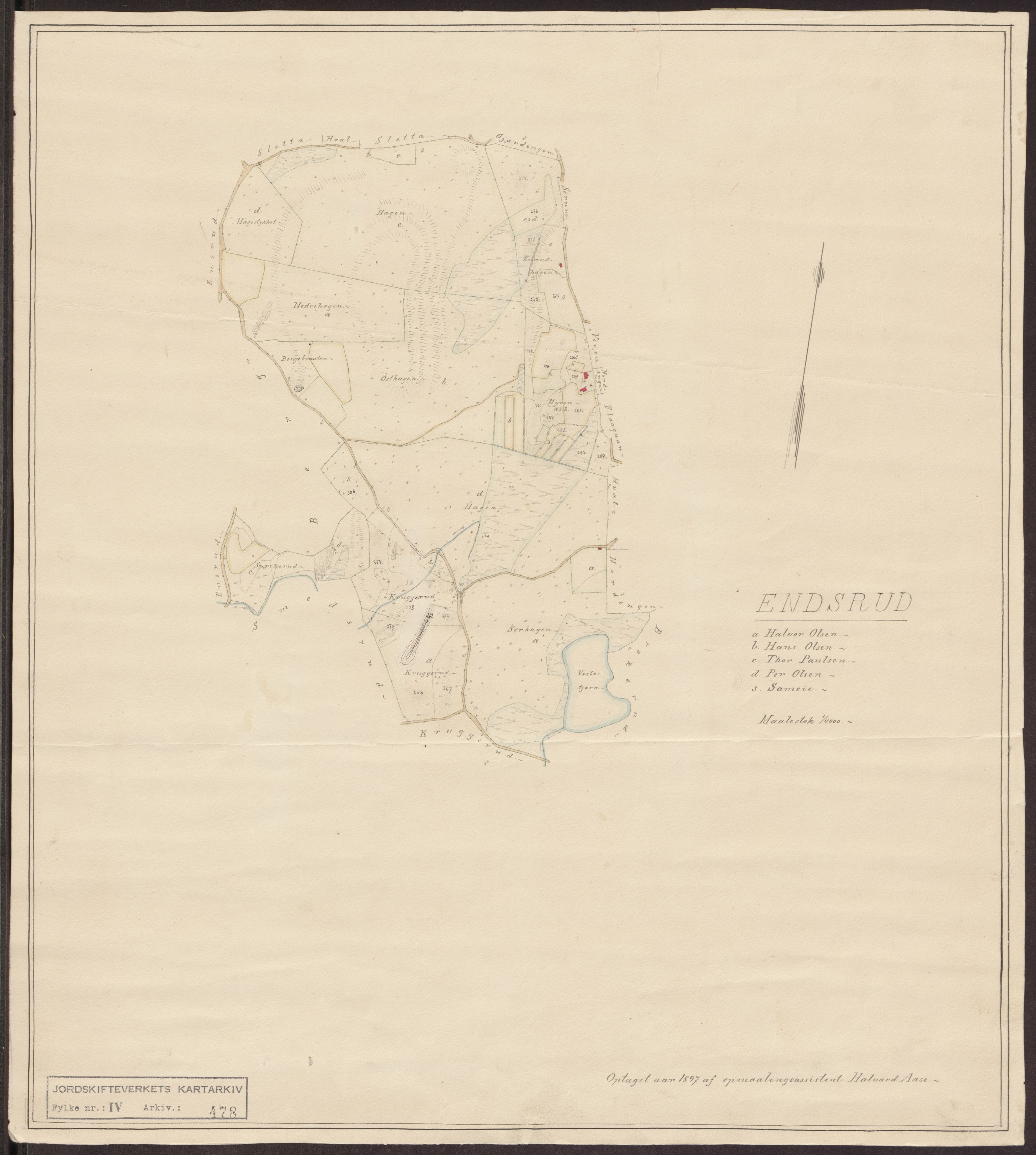 Jordskifteverkets kartarkiv, AV/RA-S-3929/T, 1859-1988, p. 569