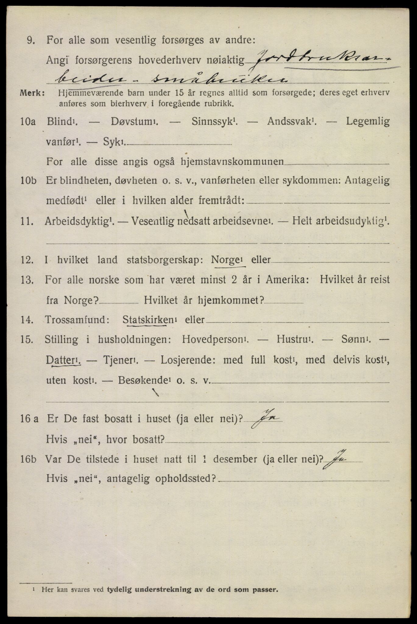 SAKO, 1920 census for Ramnes, 1920, p. 6391