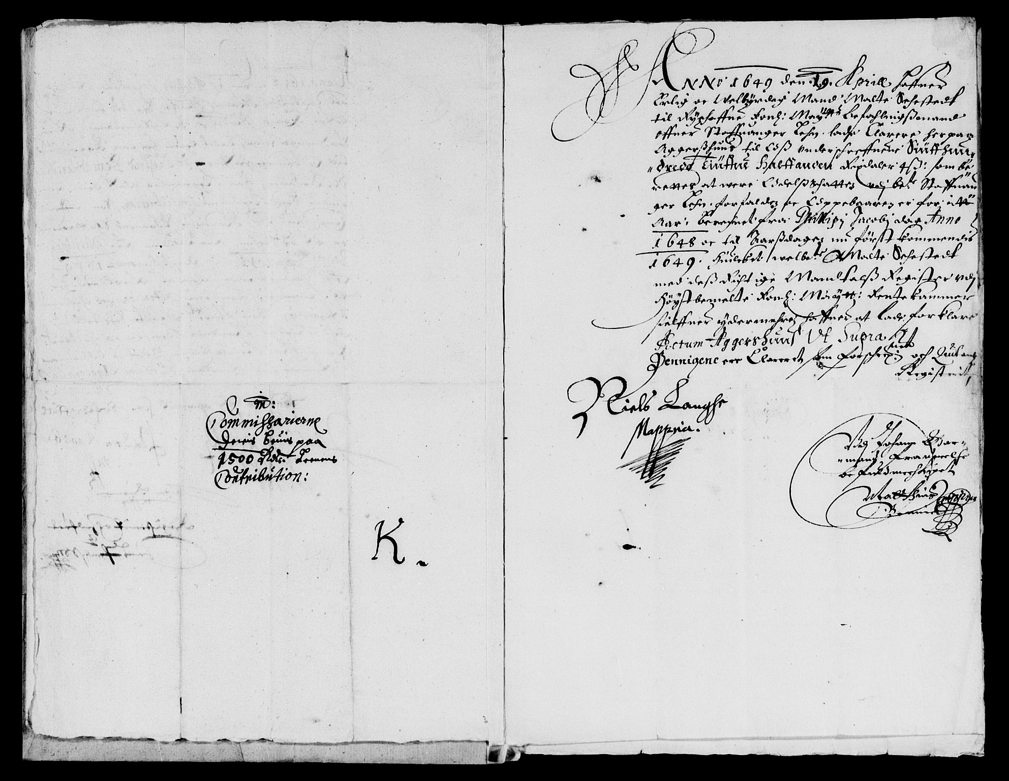 Rentekammeret inntil 1814, Reviderte regnskaper, Lensregnskaper, AV/RA-EA-5023/R/Rb/Rbs/L0032: Stavanger len, 1648-1650