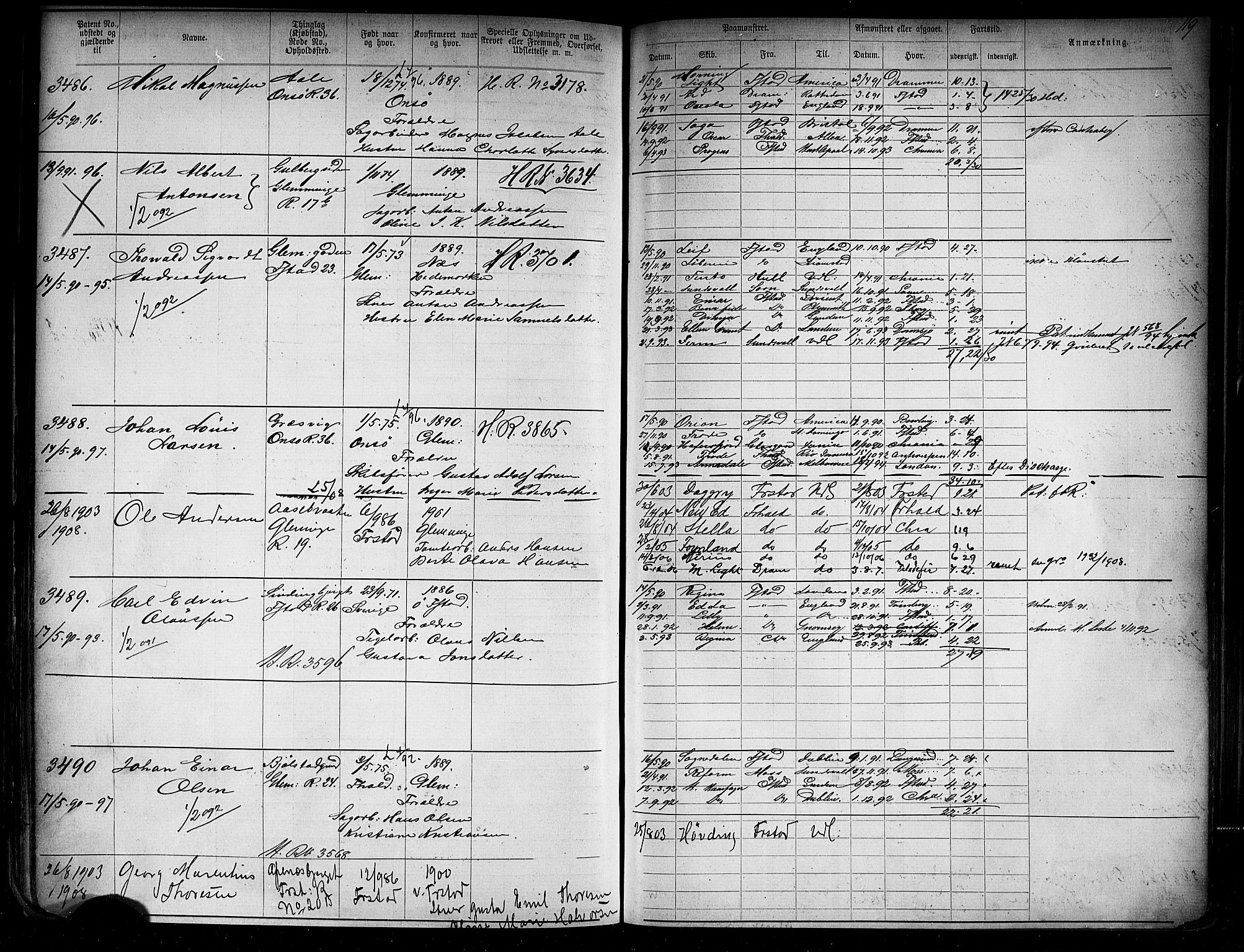 Fredrikstad mønstringskontor, AV/SAO-A-10569b/F/Fc/Fca/L0005: Annotasjonsrulle, 1884-1899, p. 429