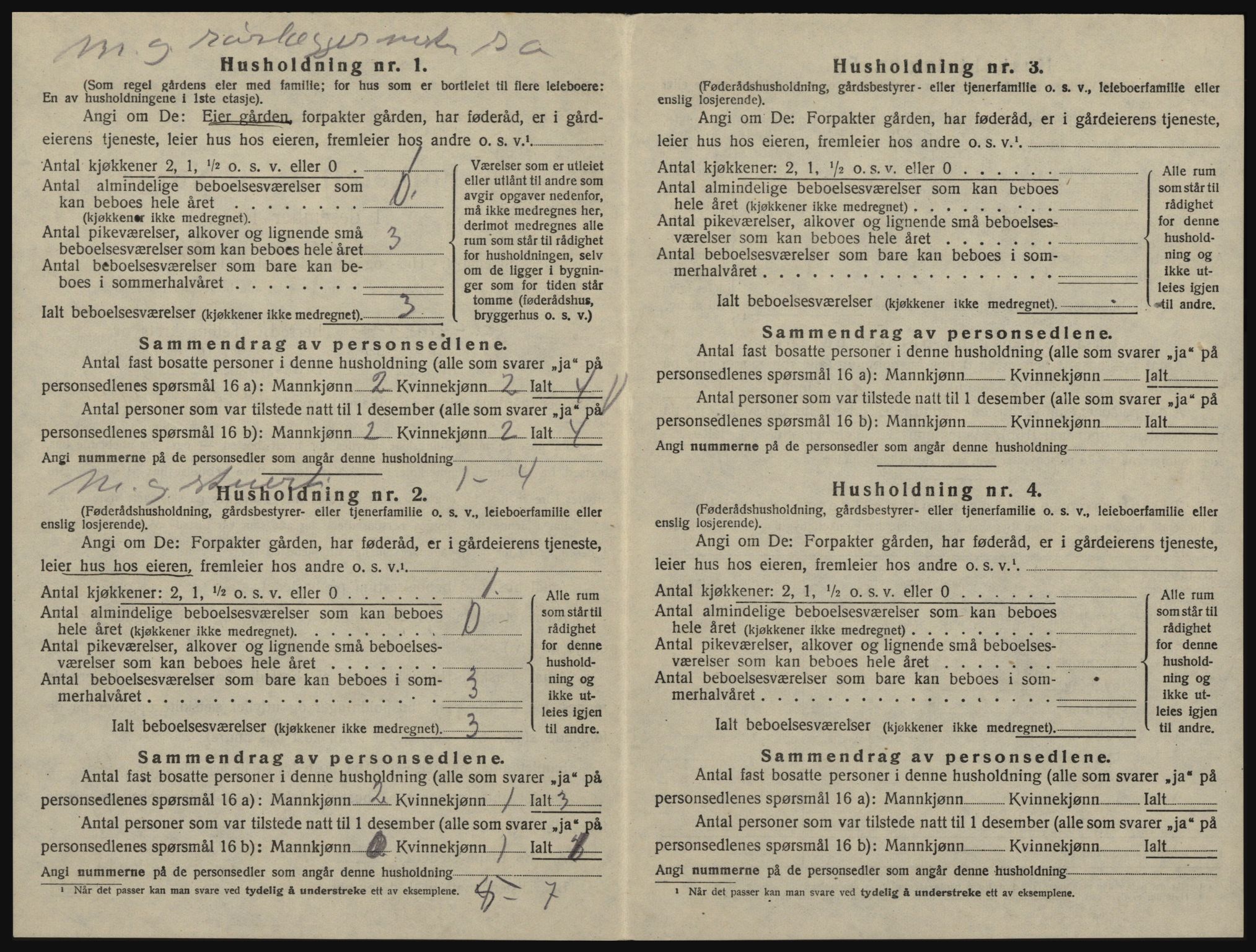 SAO, 1920 census for Glemmen, 1920, p. 1630