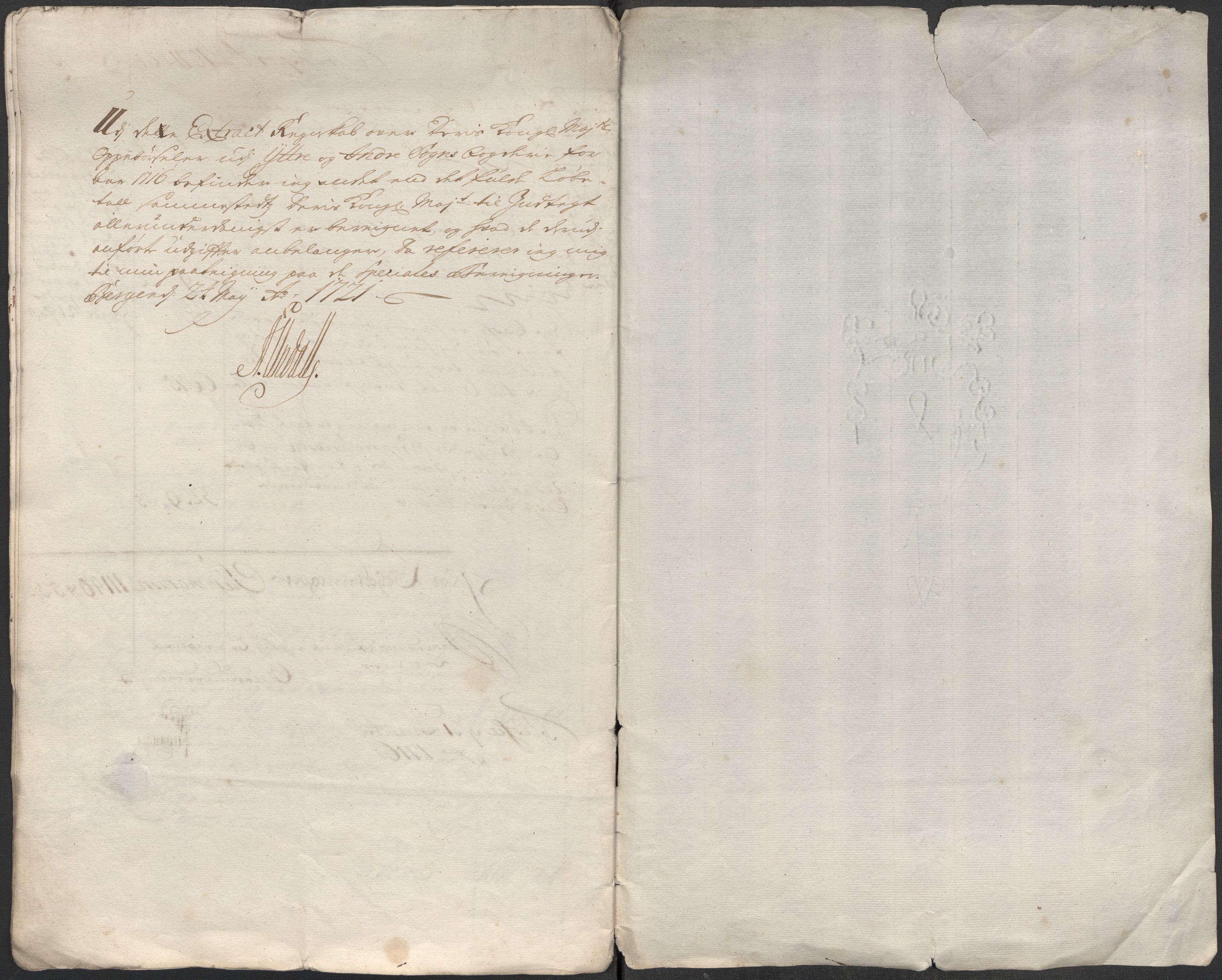 Rentekammeret inntil 1814, Reviderte regnskaper, Fogderegnskap, AV/RA-EA-4092/R52/L3320: Fogderegnskap Sogn, 1715-1716, p. 372