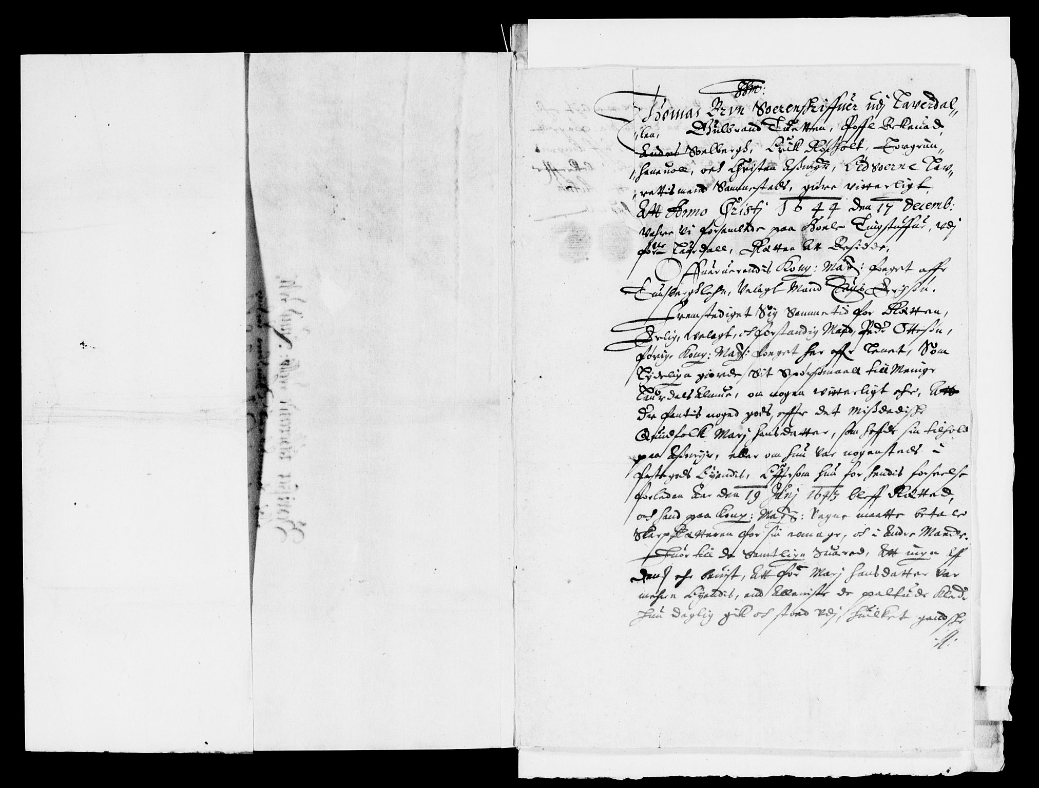 Rentekammeret inntil 1814, Reviderte regnskaper, Lensregnskaper, AV/RA-EA-5023/R/Rb/Rbo/L0024: Tønsberg len, 1642-1644