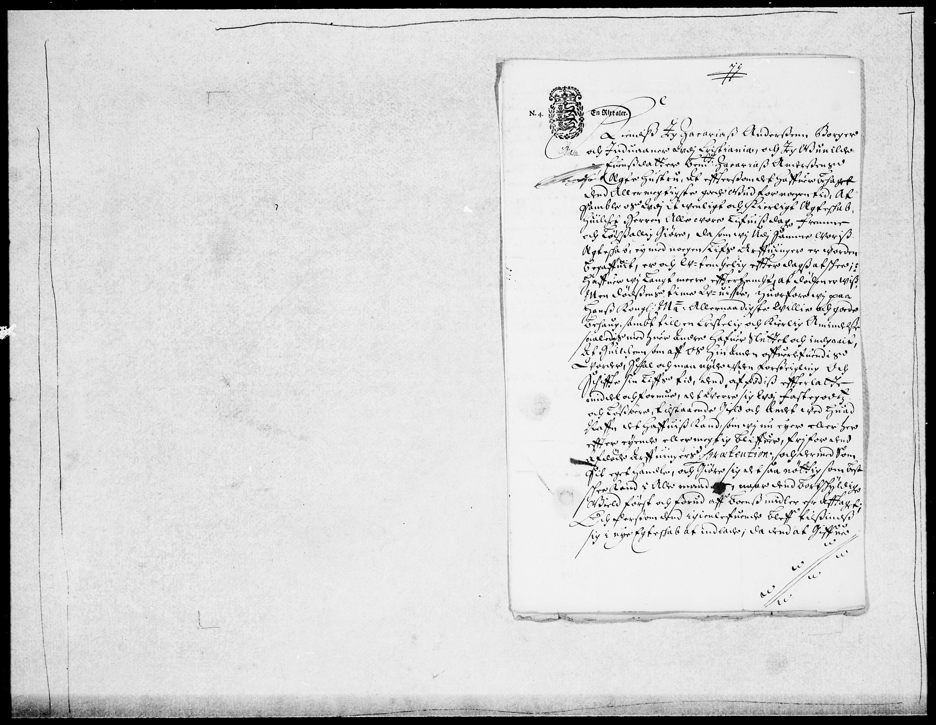 Danske Kanselli 1572-1799, AV/RA-EA-3023/F/Fc/Fcc/Fcca/L0043: Norske innlegg 1572-1799, 1689-1690, p. 488