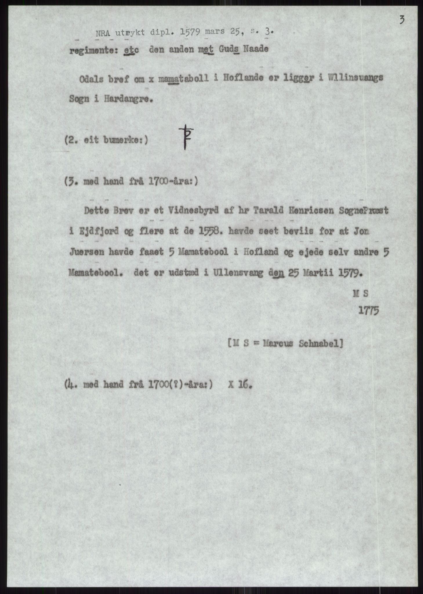 Samlinger til kildeutgivelse, Diplomavskriftsamlingen, AV/RA-EA-4053/H/Ha, p. 2499