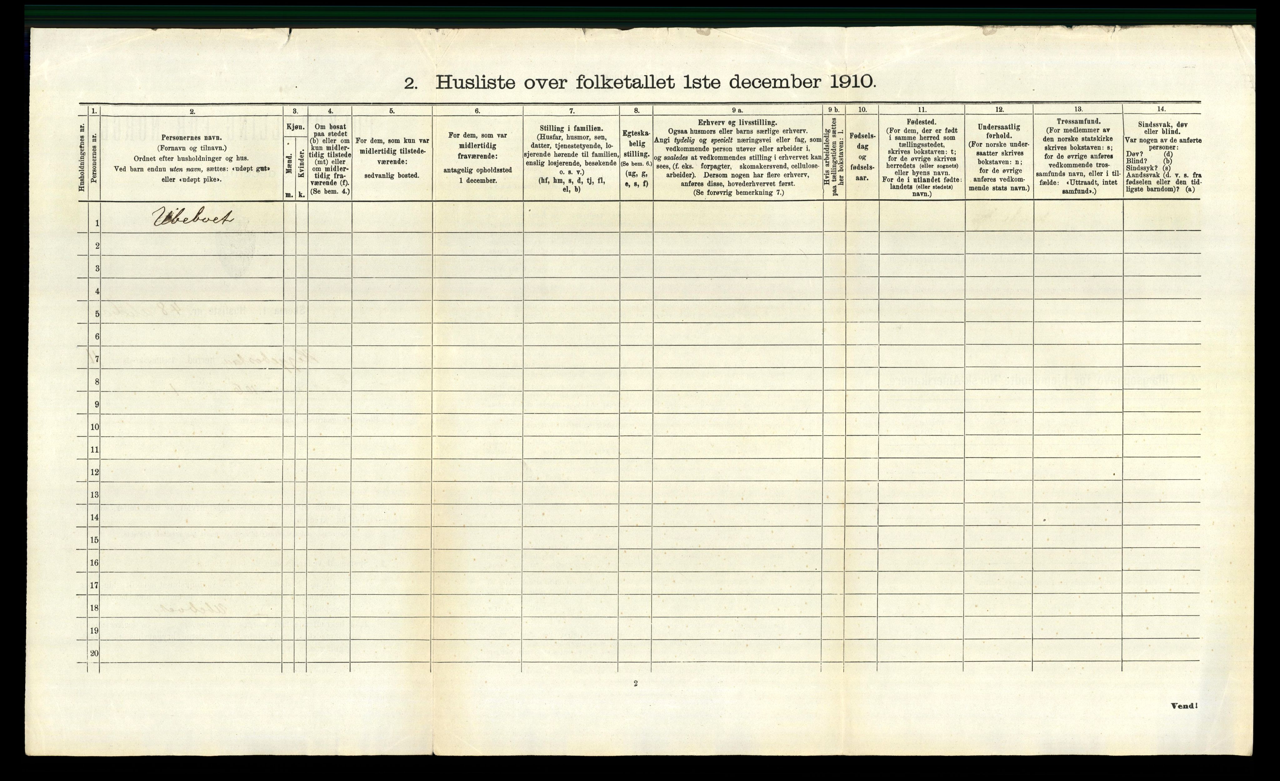 RA, 1910 census for Hægebostad, 1910, p. 954