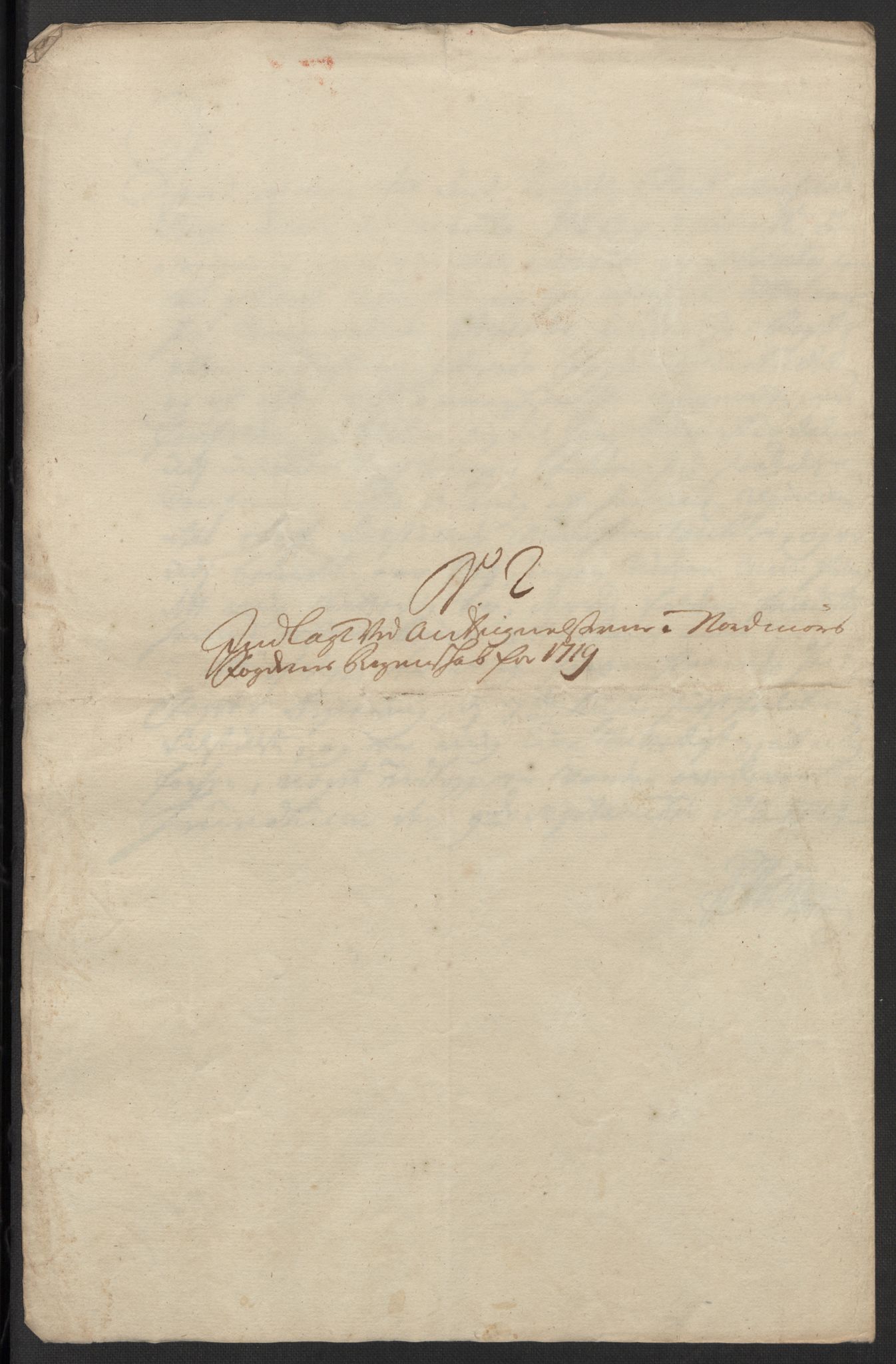 Rentekammeret inntil 1814, Reviderte regnskaper, Fogderegnskap, RA/EA-4092/R56/L3752: Fogderegnskap Nordmøre, 1719, p. 307