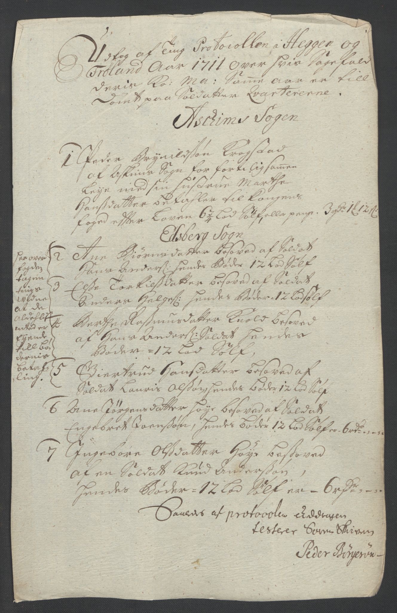 Rentekammeret inntil 1814, Reviderte regnskaper, Fogderegnskap, RA/EA-4092/R07/L0303: Fogderegnskap Rakkestad, Heggen og Frøland, 1711, p. 36