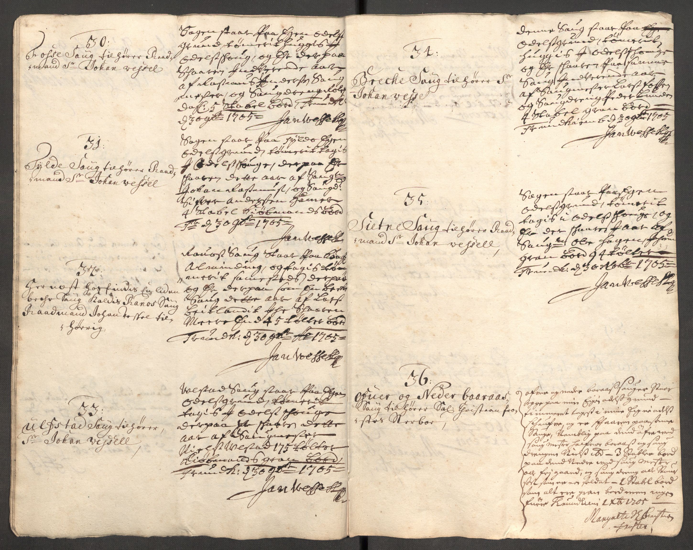 Rentekammeret inntil 1814, Reviderte regnskaper, Fogderegnskap, AV/RA-EA-4092/R62/L4196: Fogderegnskap Stjørdal og Verdal, 1705-1706, p. 167