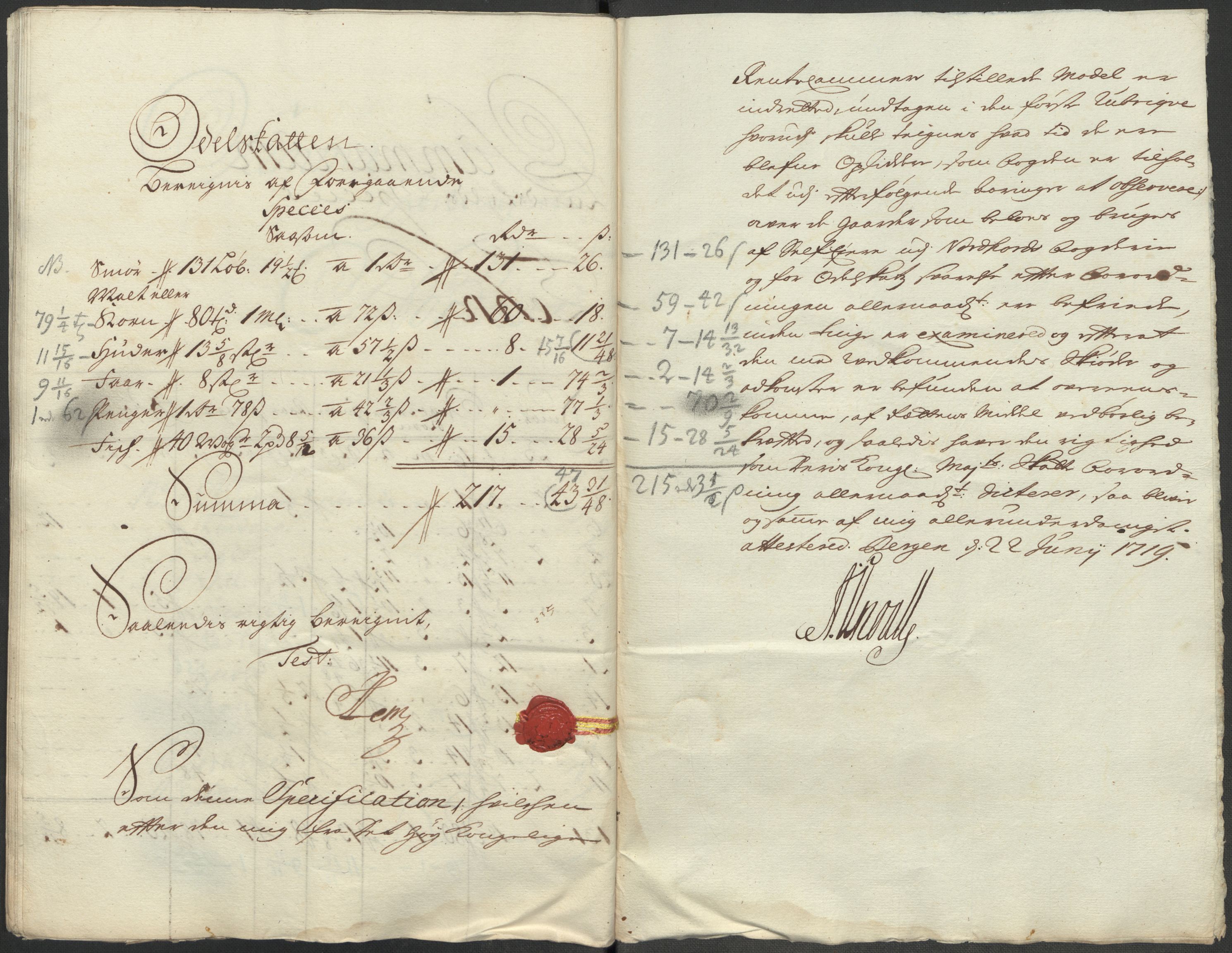 Rentekammeret inntil 1814, Reviderte regnskaper, Fogderegnskap, AV/RA-EA-4092/R51/L3202: Fogderegnskap Nordhordland og Voss, 1718, p. 136