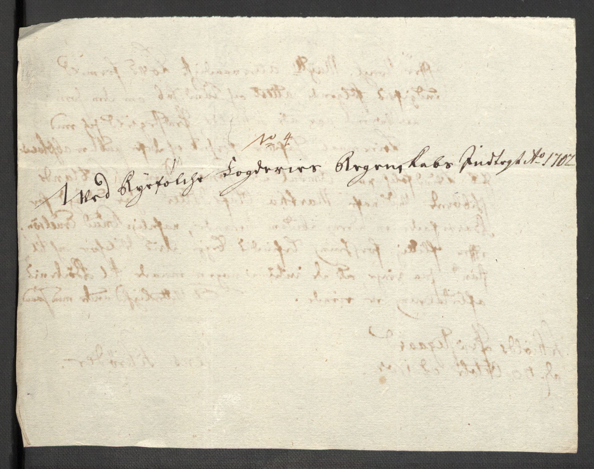 Rentekammeret inntil 1814, Reviderte regnskaper, Fogderegnskap, AV/RA-EA-4092/R47/L2859: Fogderegnskap Ryfylke, 1701-1702, p. 126