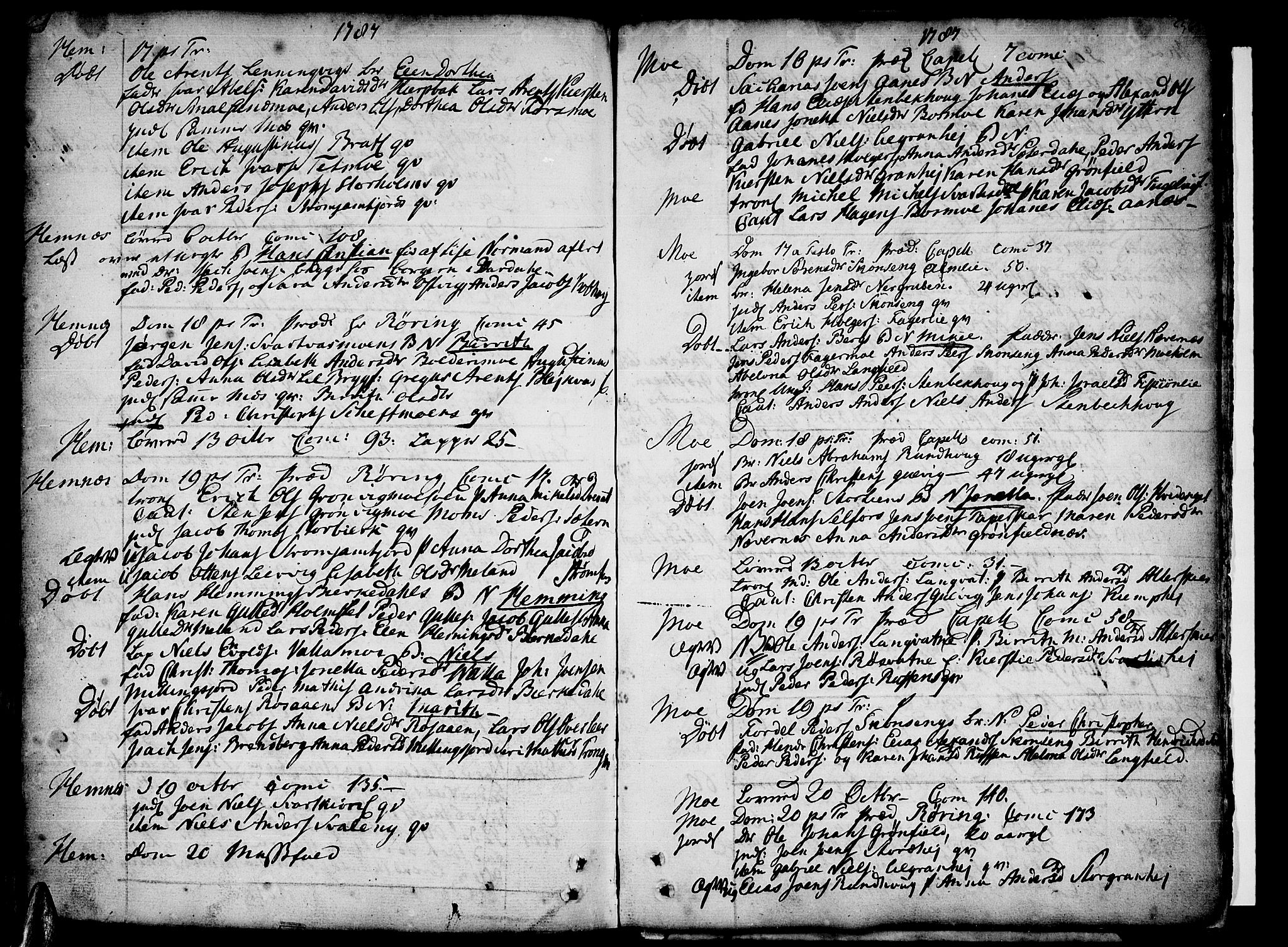 Ministerialprotokoller, klokkerbøker og fødselsregistre - Nordland, AV/SAT-A-1459/825/L0348: Parish register (official) no. 825A04, 1752-1788, p. 365