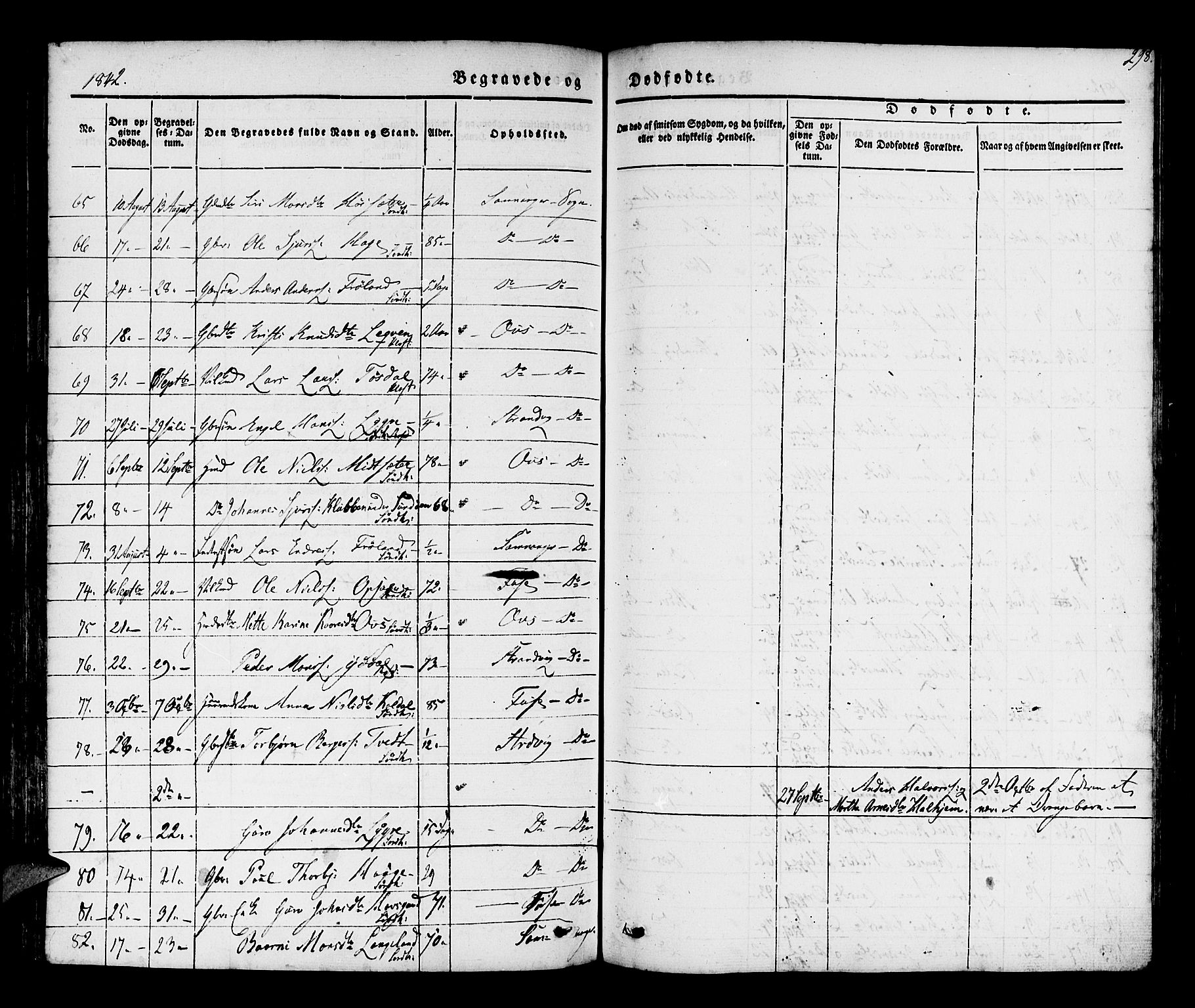 Os sokneprestembete, AV/SAB-A-99929: Parish register (official) no. A 15, 1839-1851, p. 298