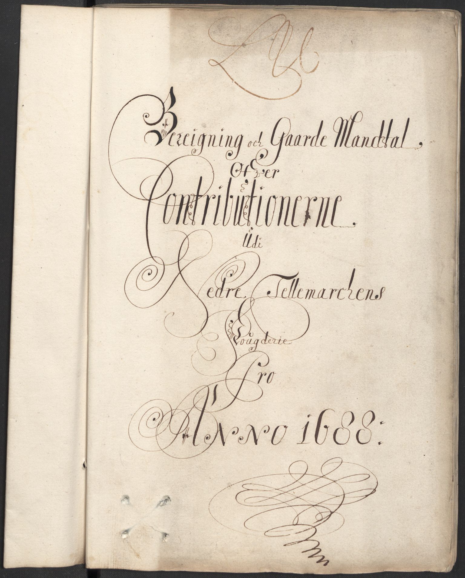 Rentekammeret inntil 1814, Reviderte regnskaper, Fogderegnskap, RA/EA-4092/R35/L2087: Fogderegnskap Øvre og Nedre Telemark, 1687-1689, p. 181
